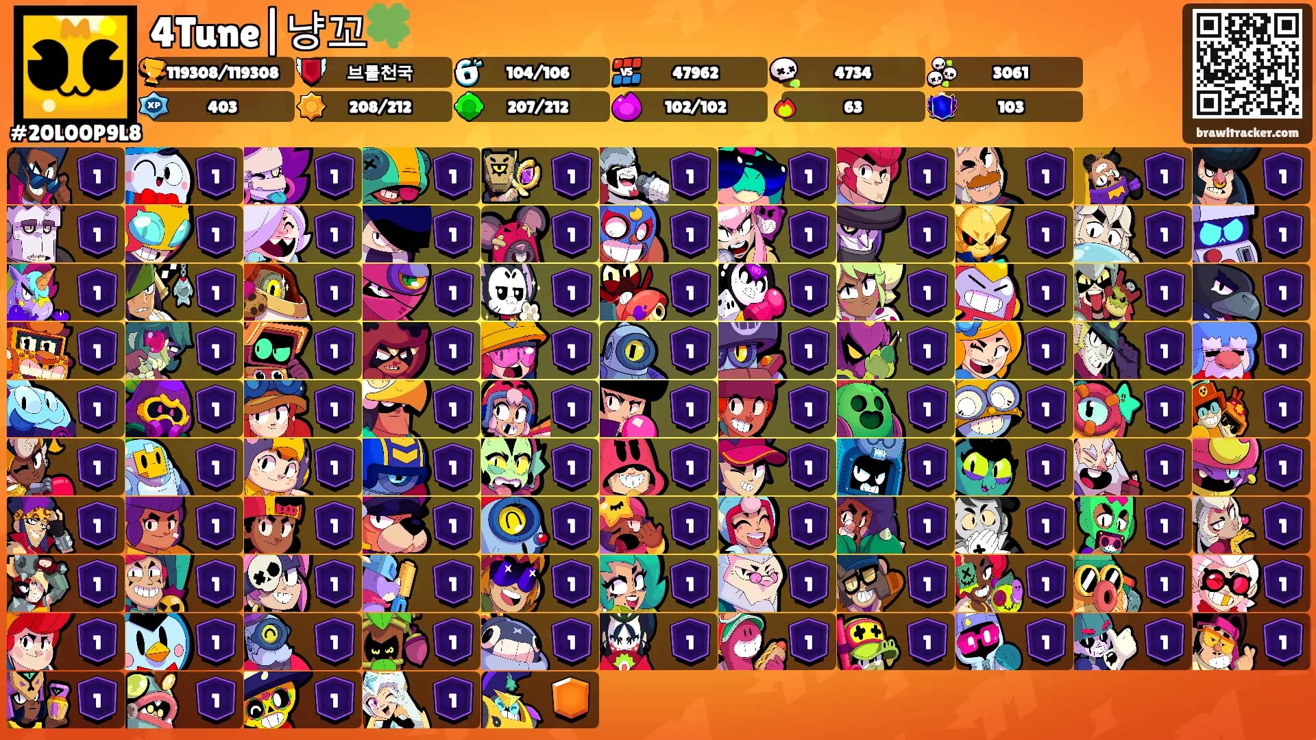 4Tune|냥꼬🍀's Ranks