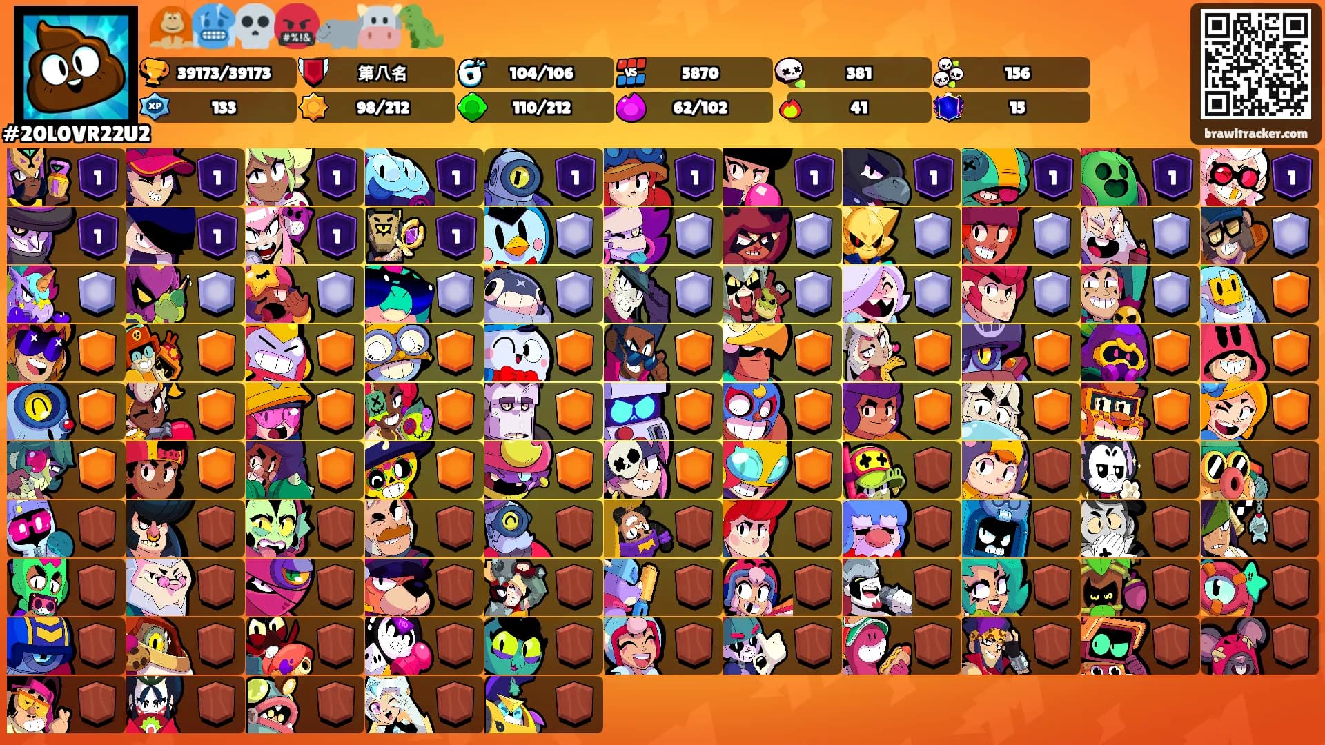 🦧🥶💀🤬🦛🐮🦖's Ranks