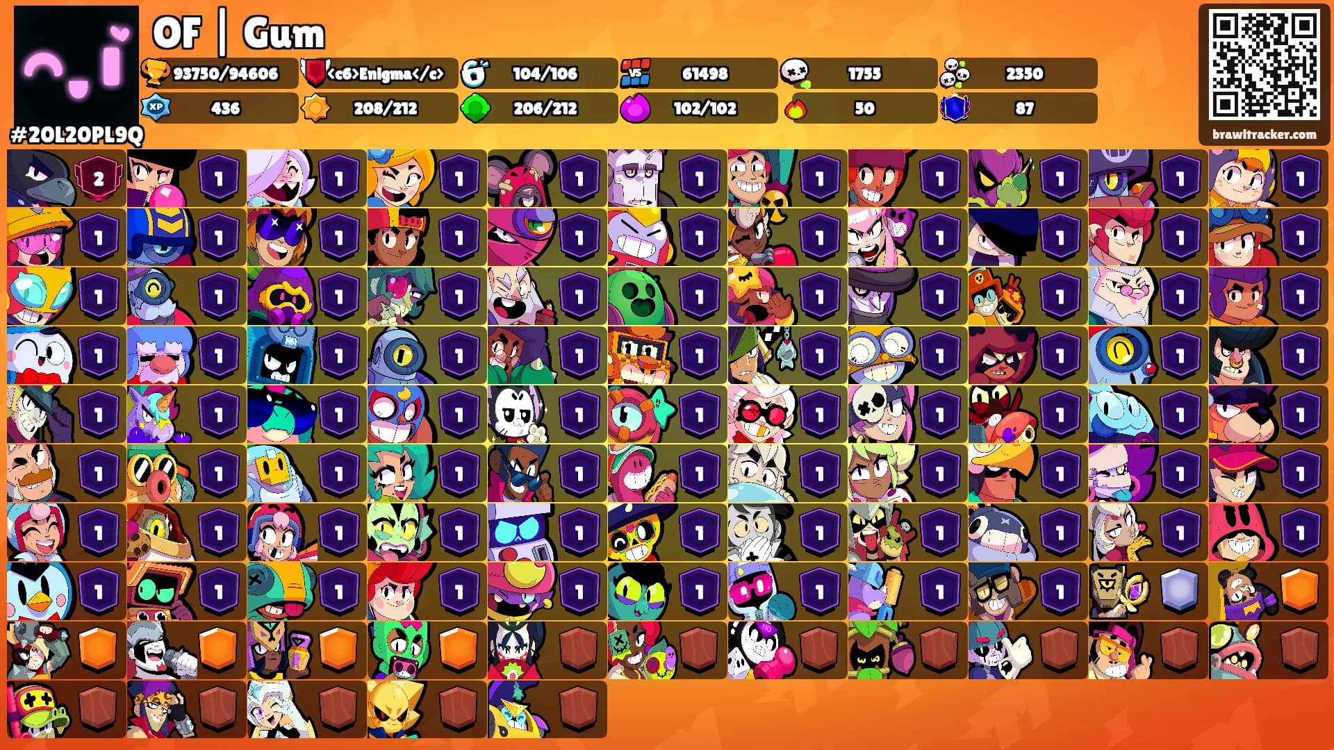 OF | Gum's Ranks