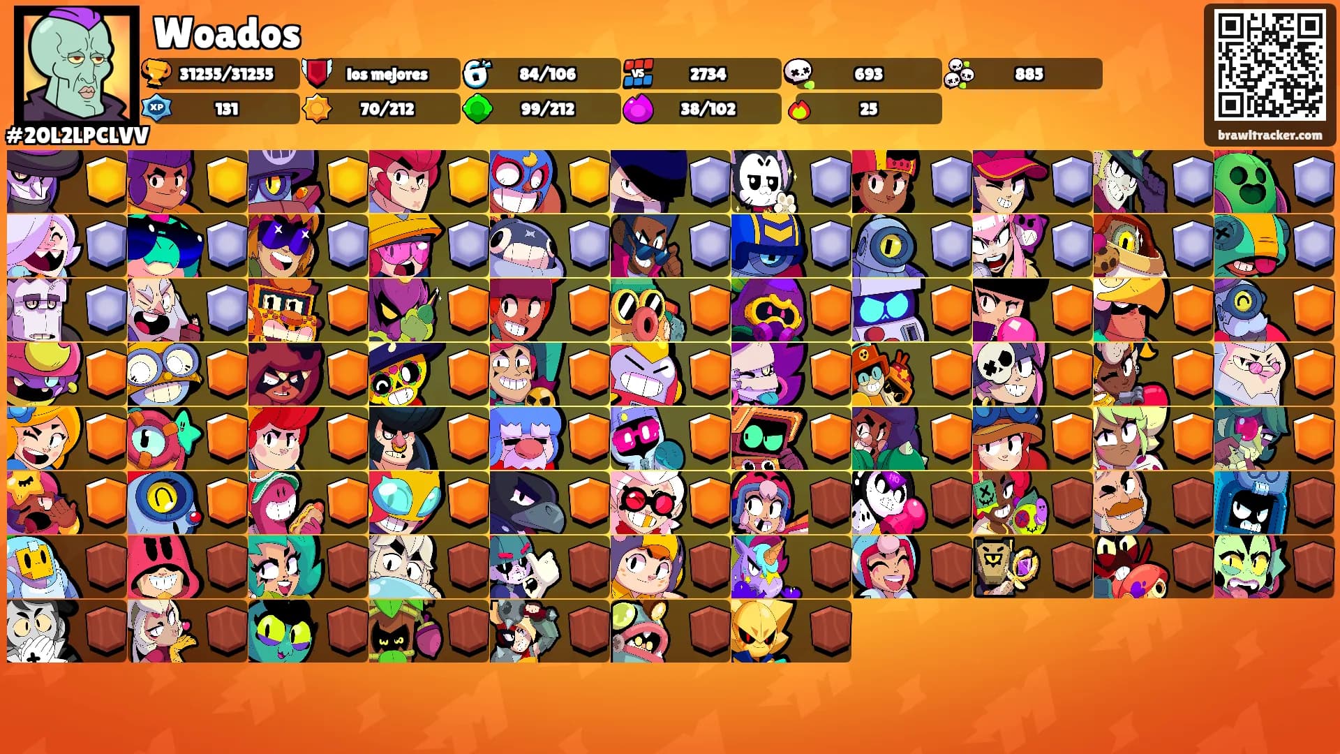 Woados's Ranks