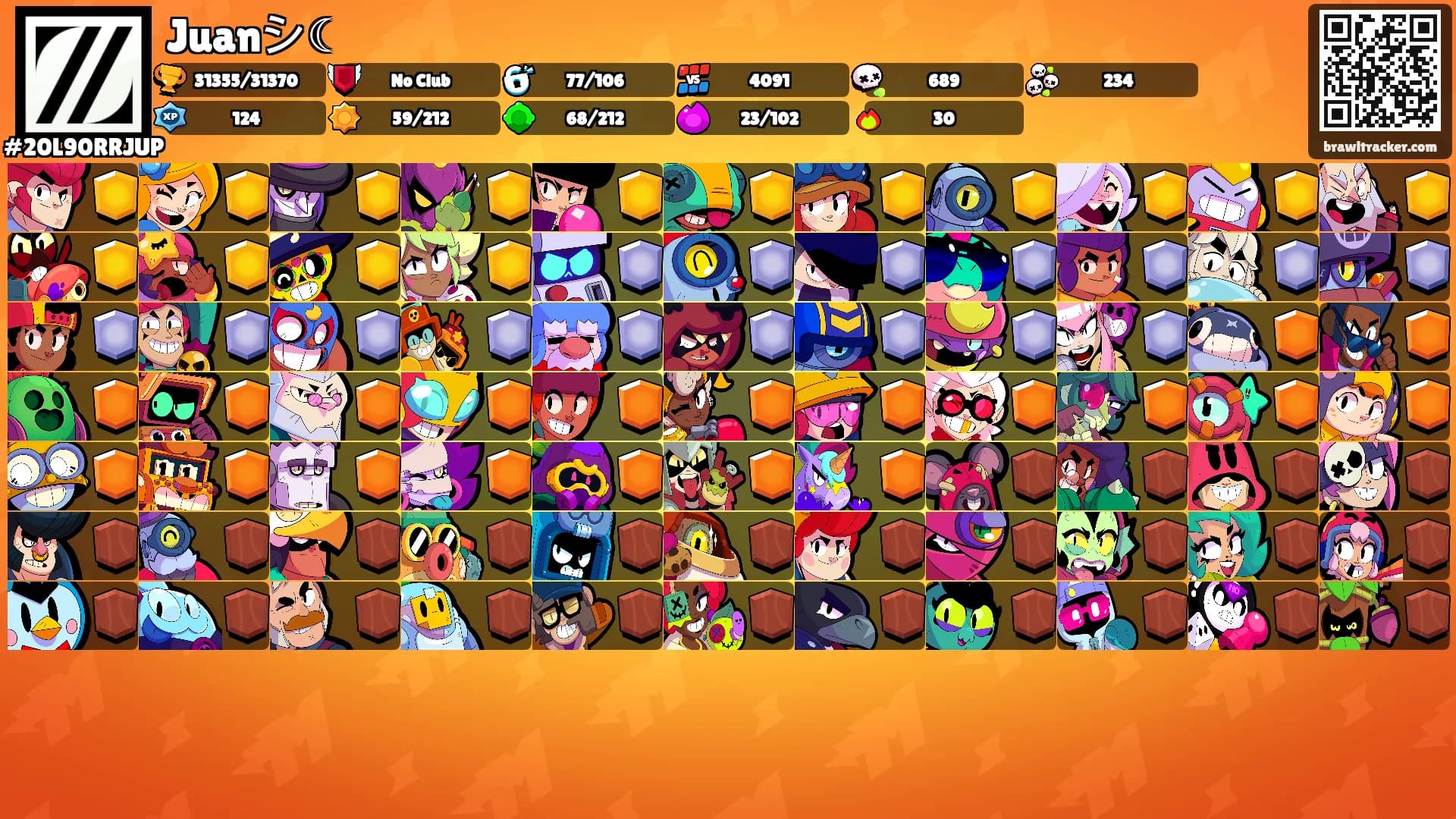 Juanシ☾'s Ranks