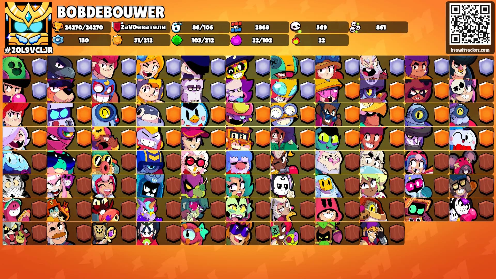 BOBDEBOUWER's Ranks