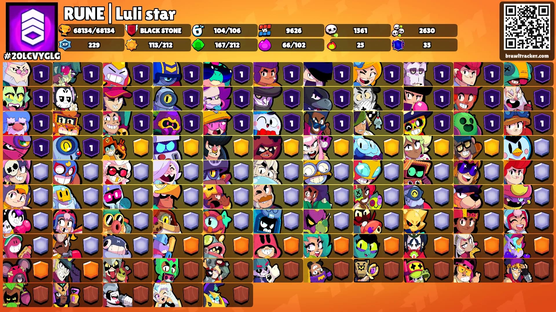 RUNE|Luli star's Ranks