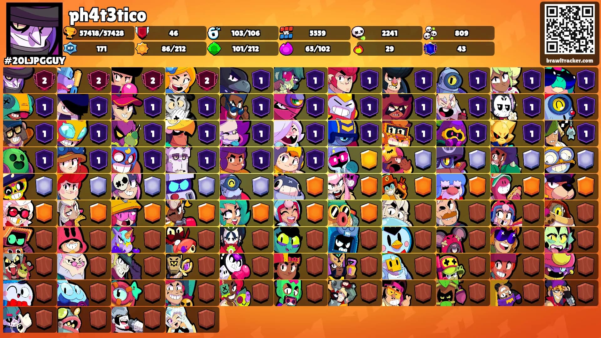 ph4t3tico's Ranks