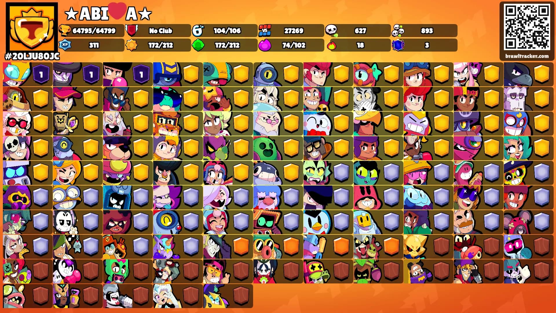 ★ABI❤️A★'s Ranks