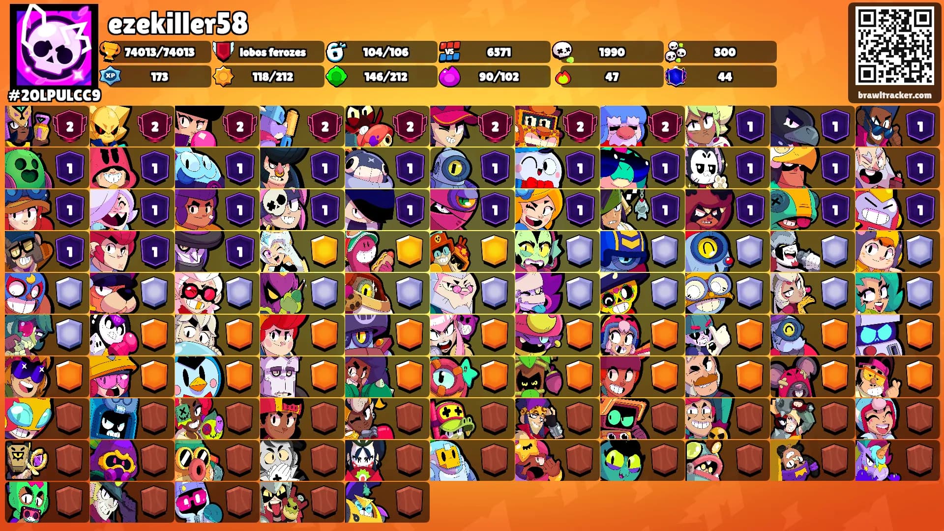 ezekiller58's Ranks