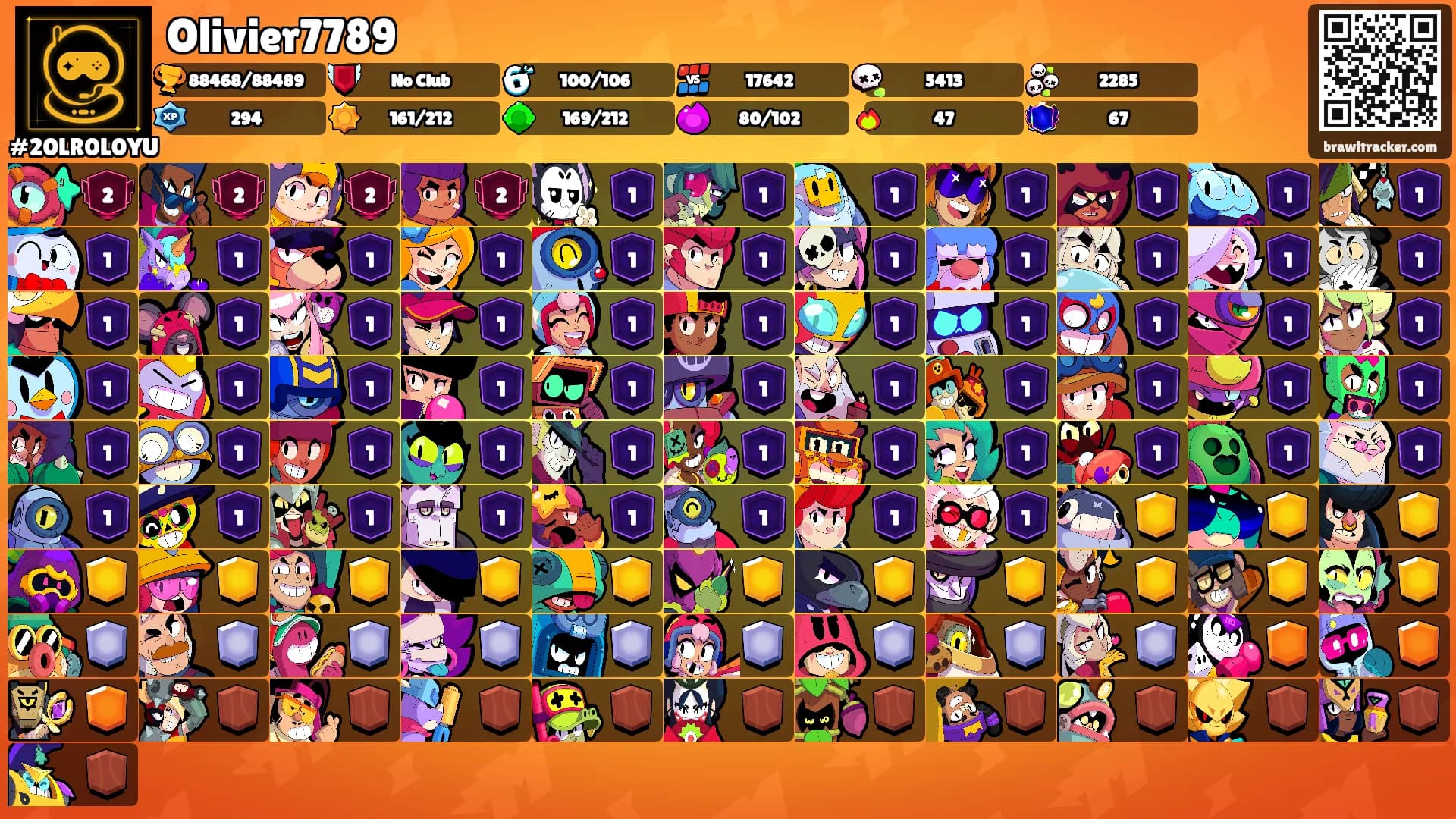 Olivier7789's Ranks