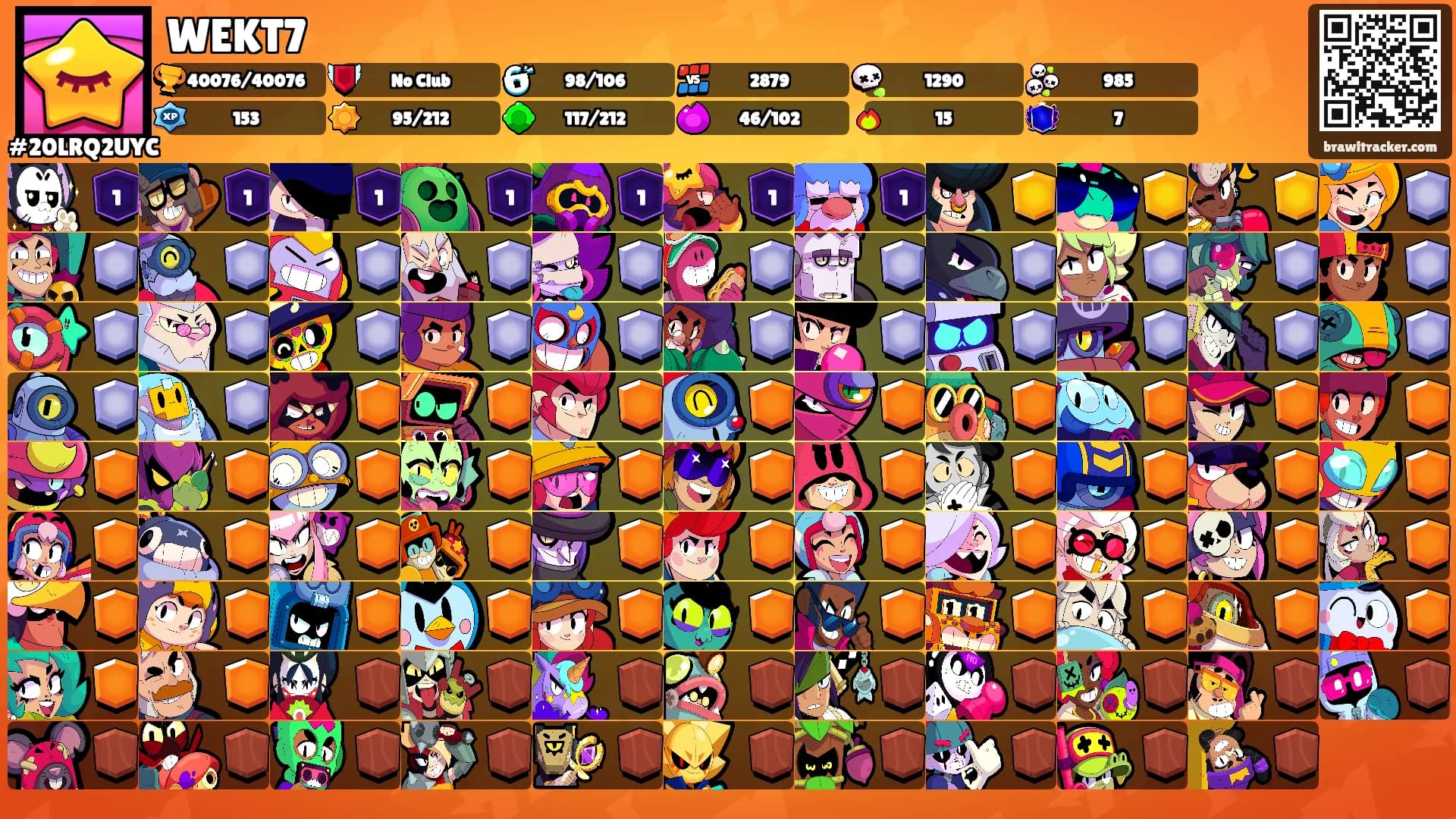 WEKT7's Ranks