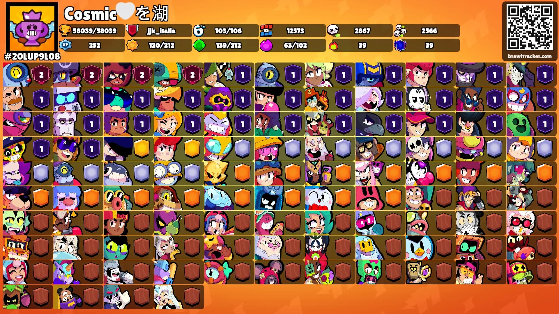 Cosmic🤍を湖's Ranks