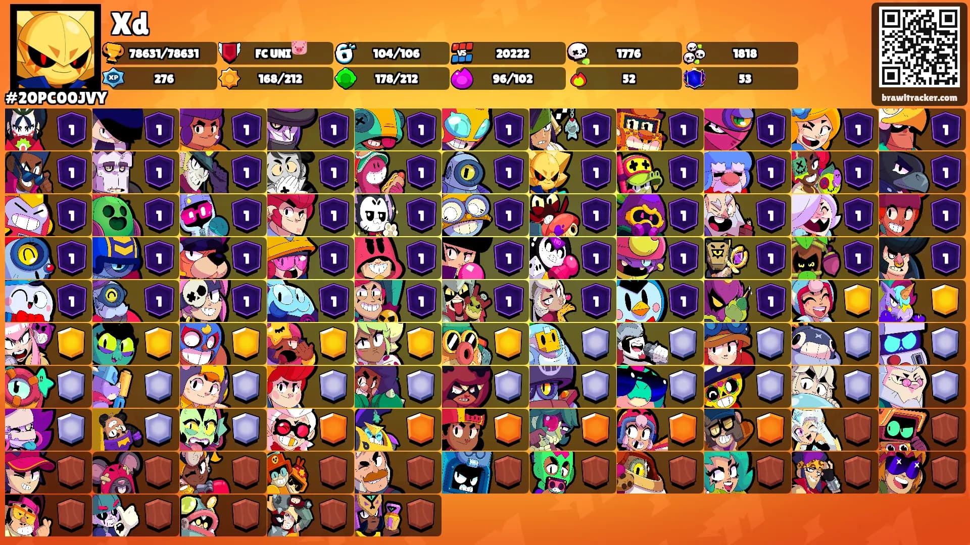 Xd's Ranks