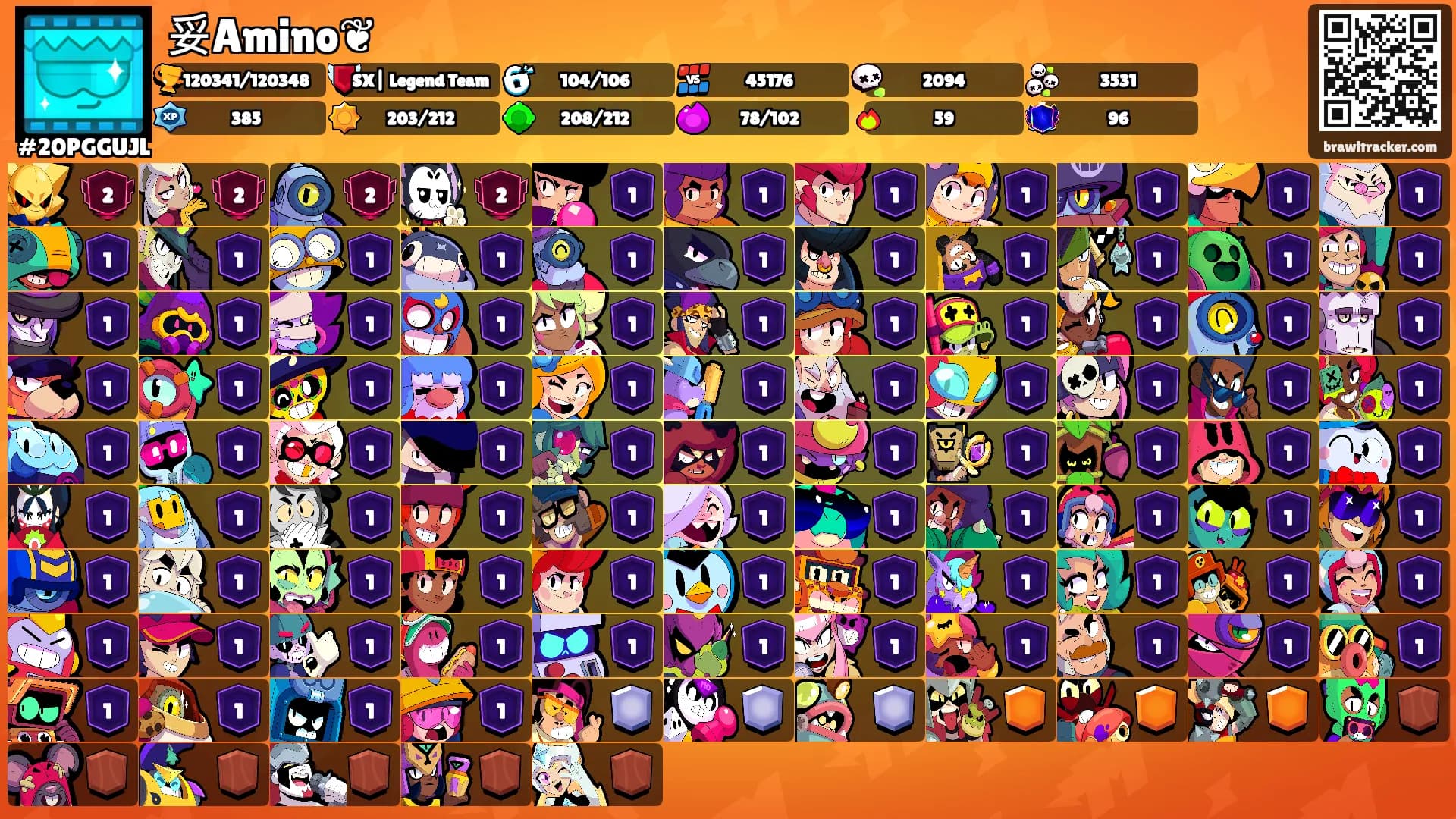 妥Amino❦'s Ranks