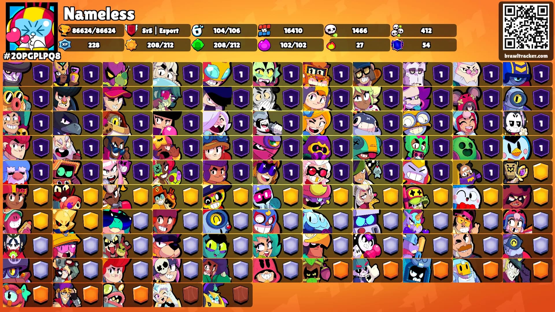 Nameless's Ranks