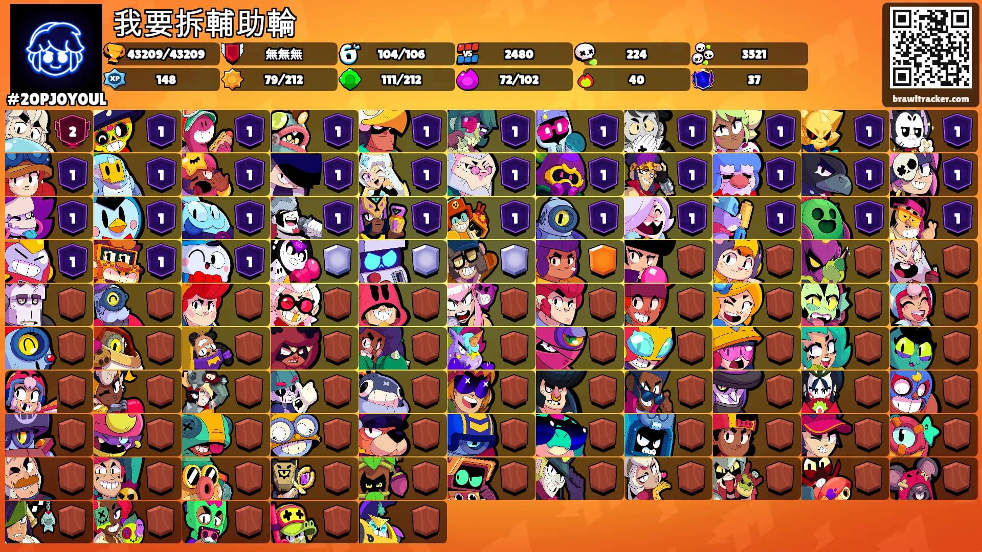 我要拆輔助輪's Ranks