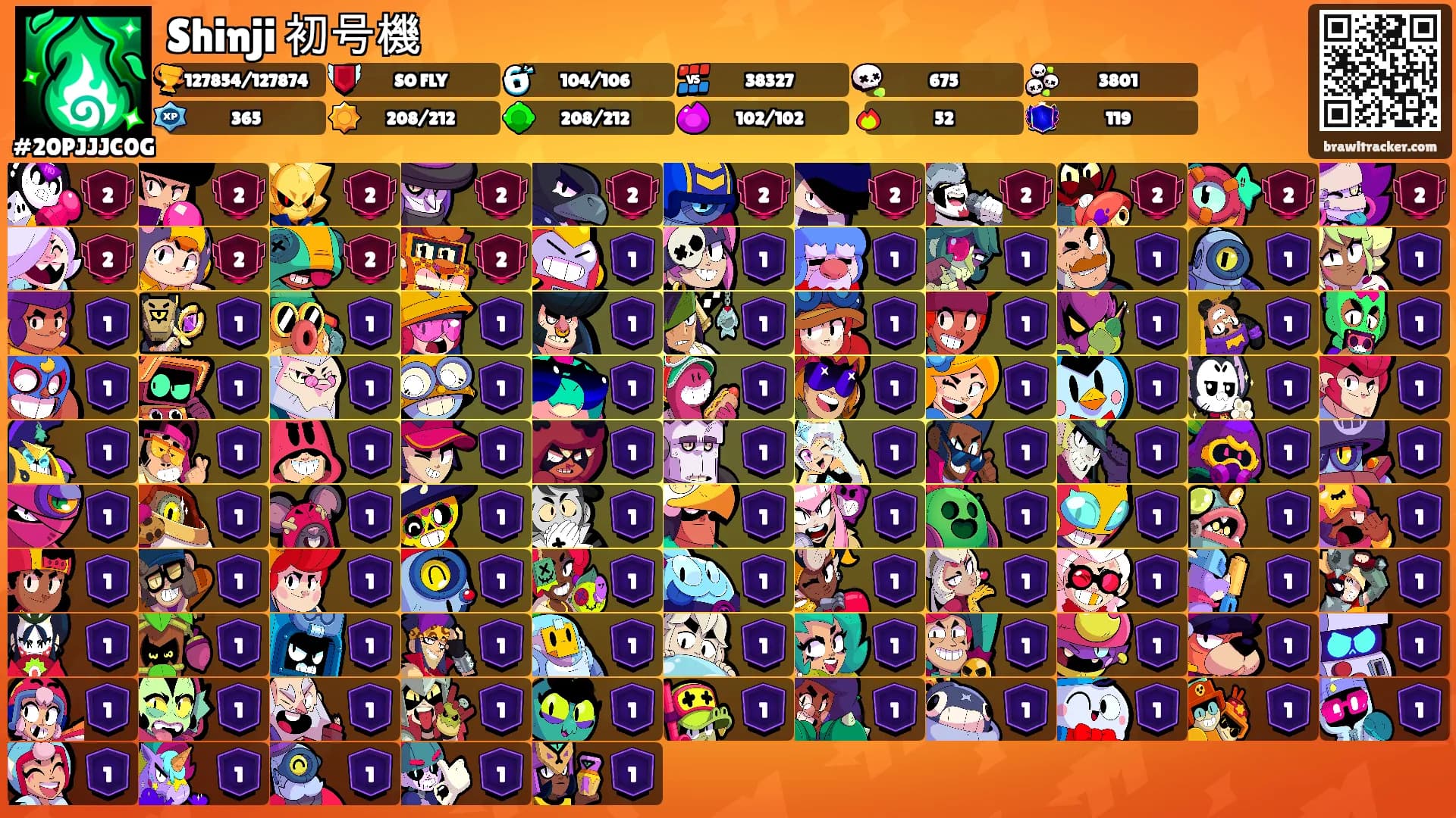 Shinji 初号機's Ranks