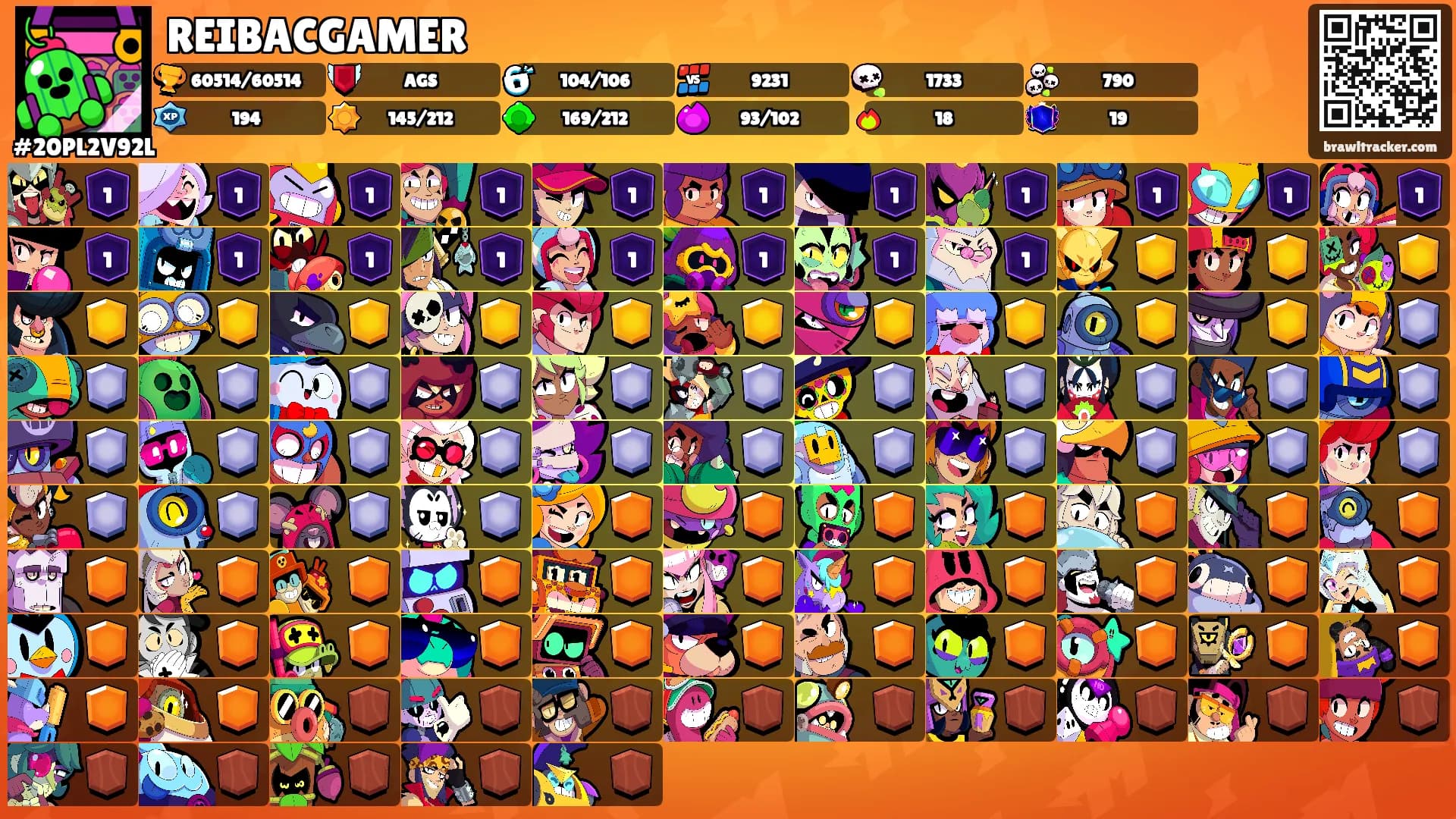 REIBACGAMER's Ranks