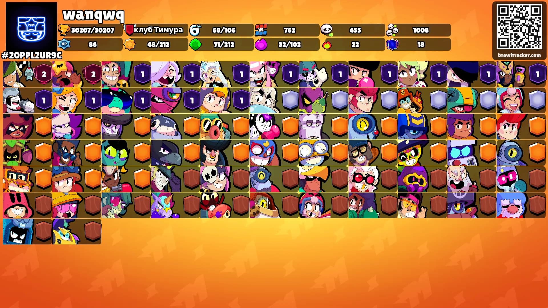 wanqwq's Ranks