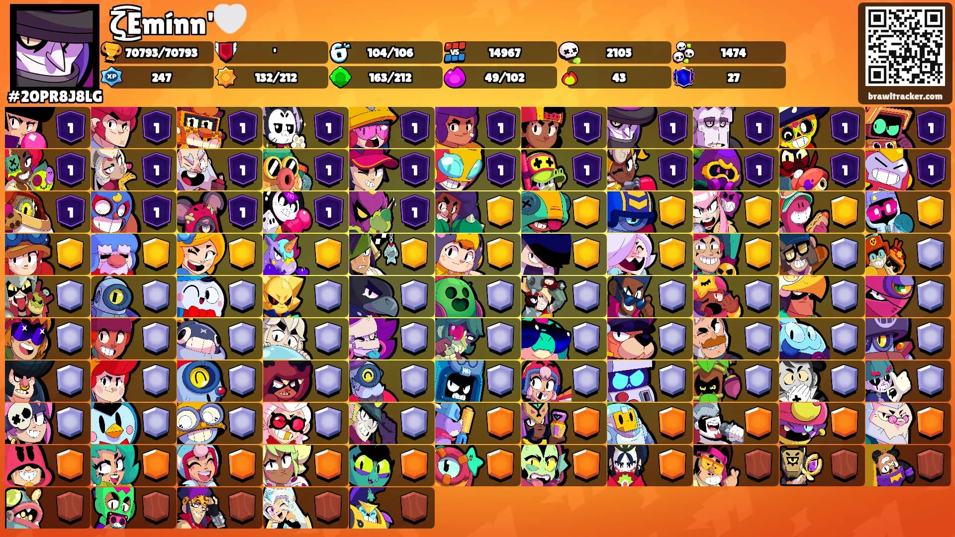 ζ͜͡Emínn'🤍's Ranks