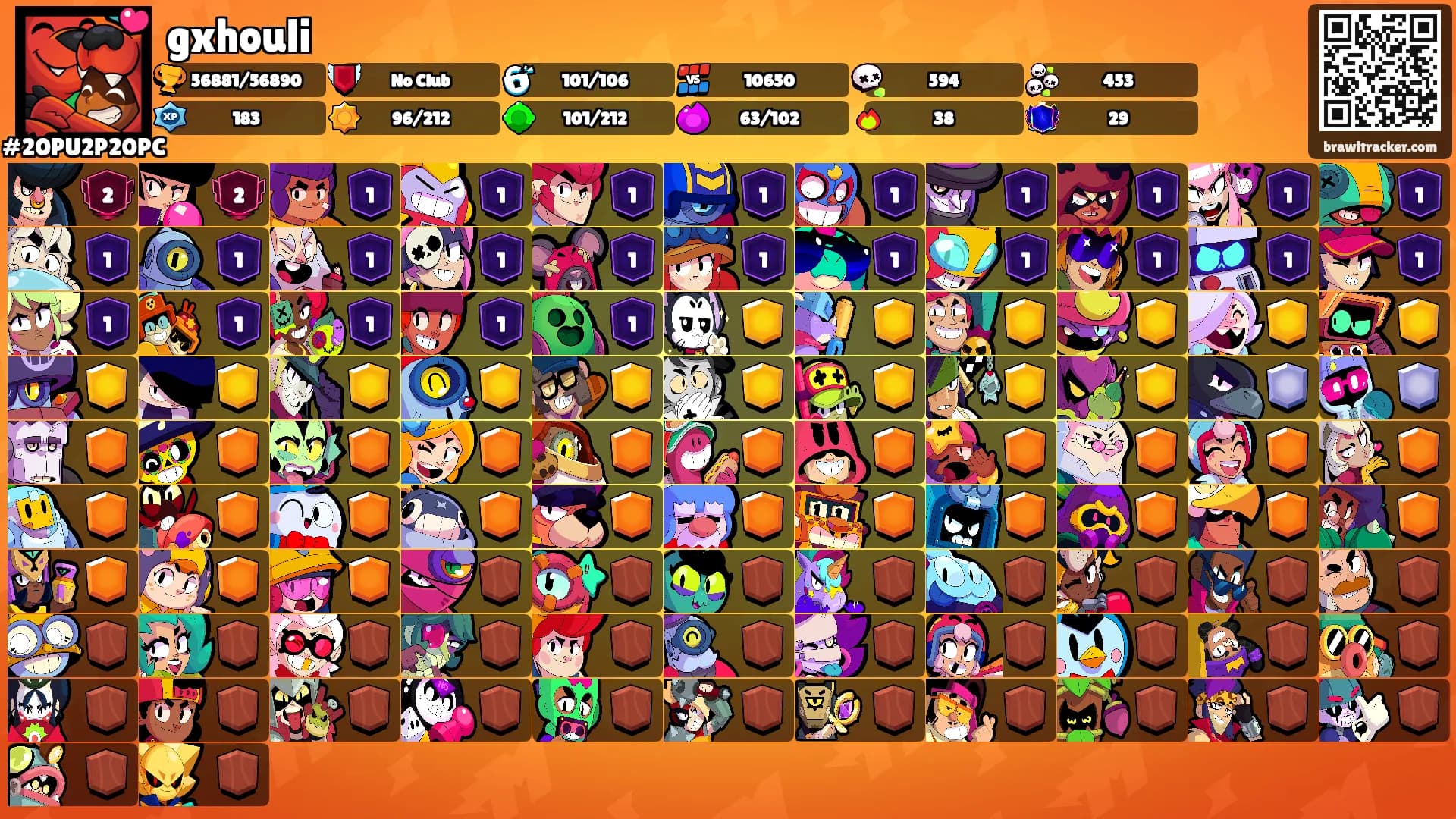 gxhouli's Ranks