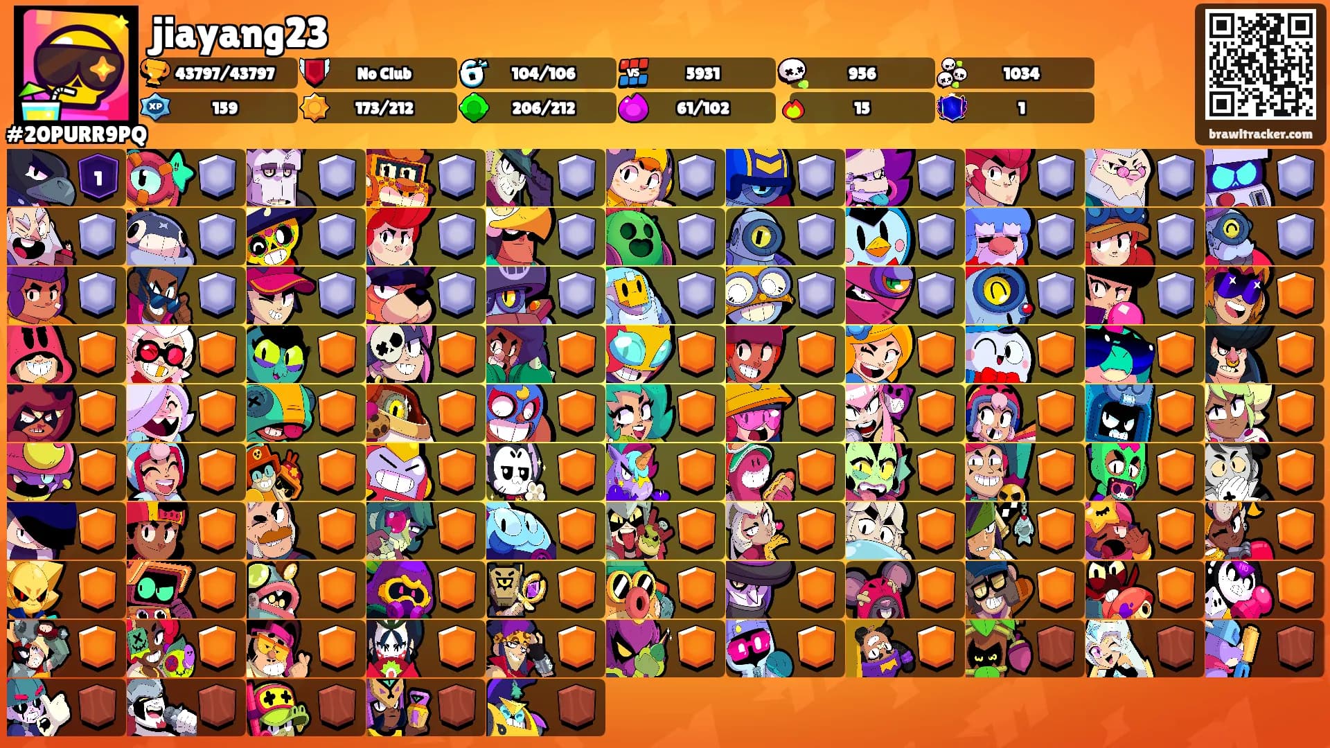 jiayang23's Ranks