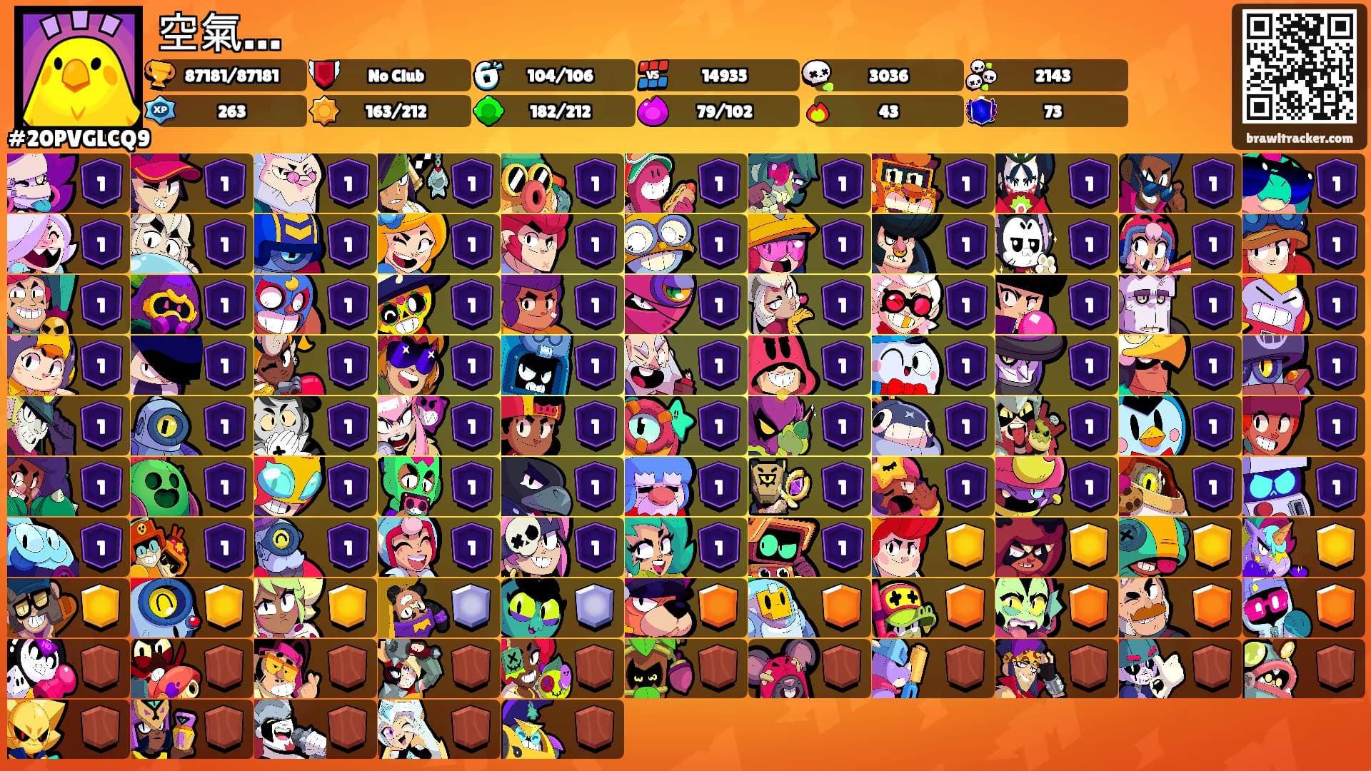 空氣…'s Ranks