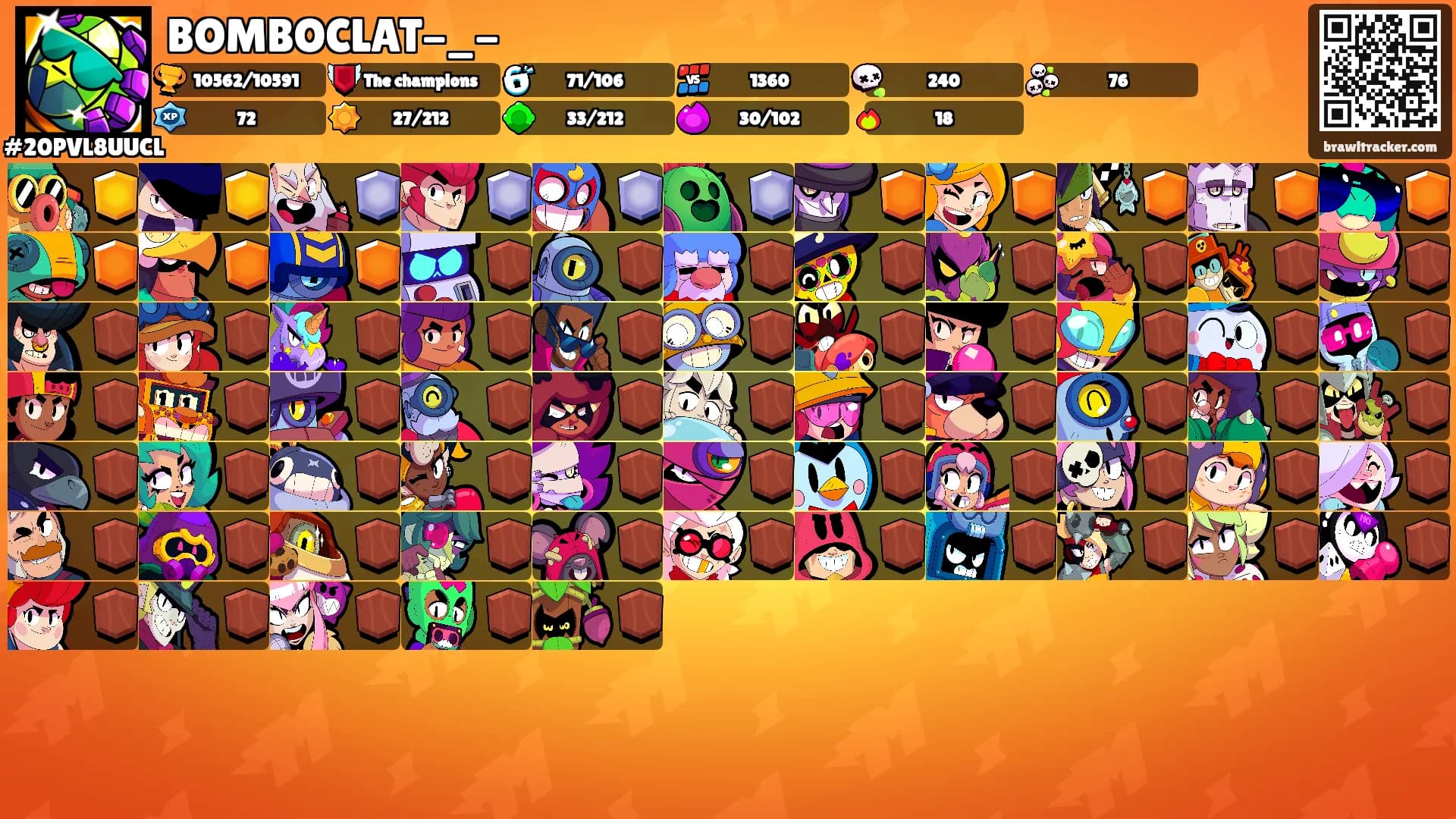 BOMBOCLAT-_-'s Ranks