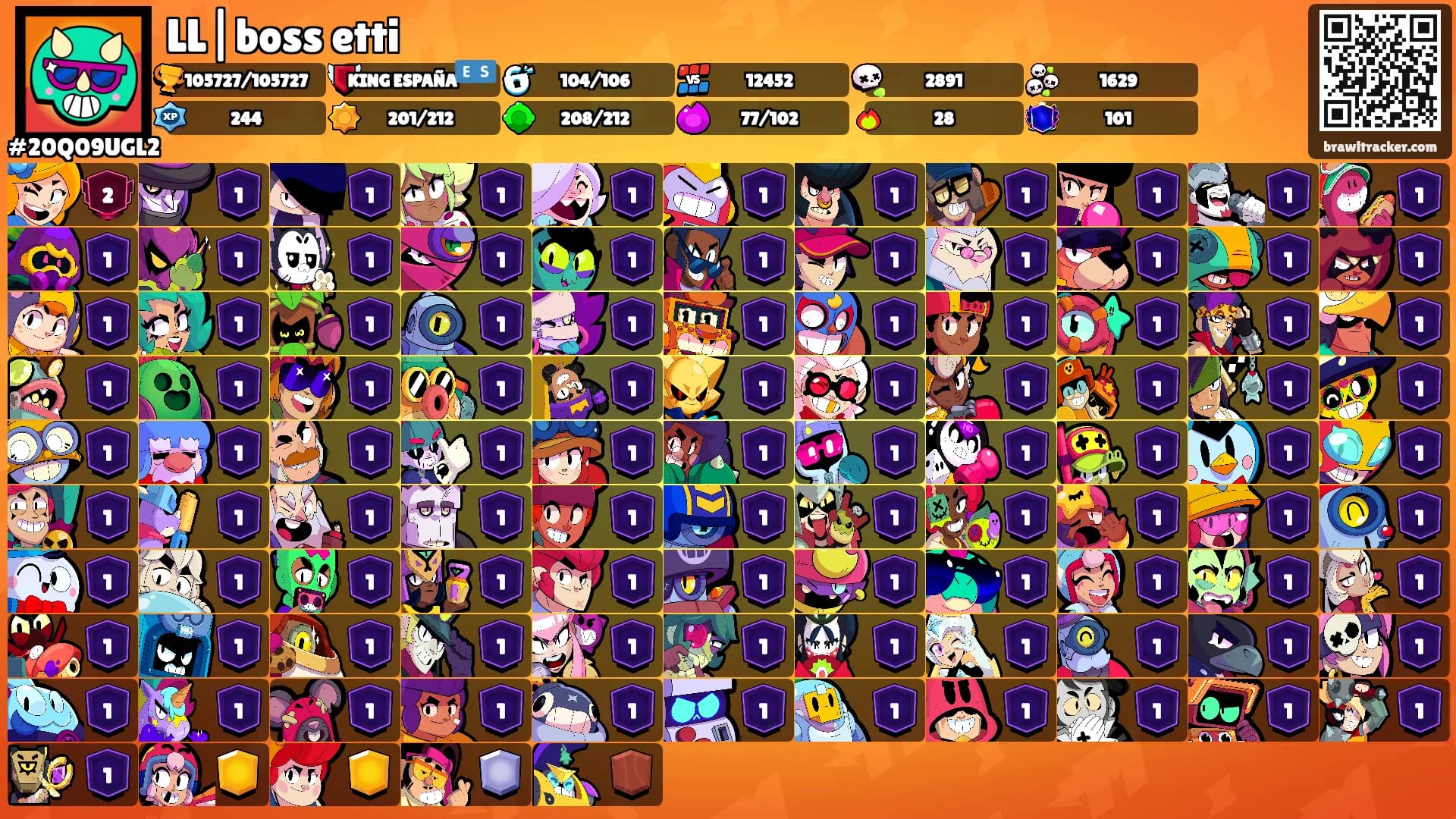LL|boss etti's Ranks