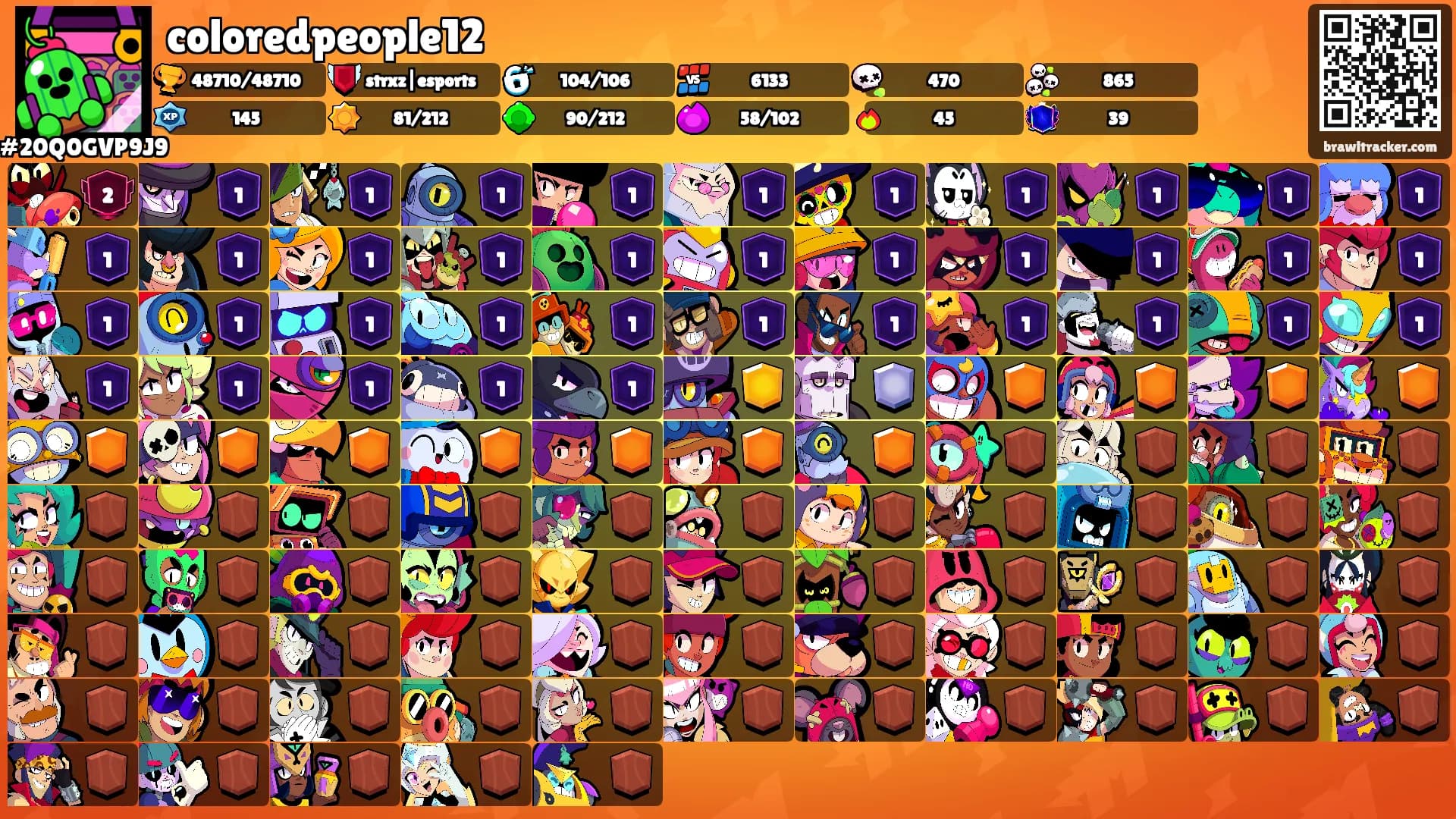 coloredpeople12's Ranks