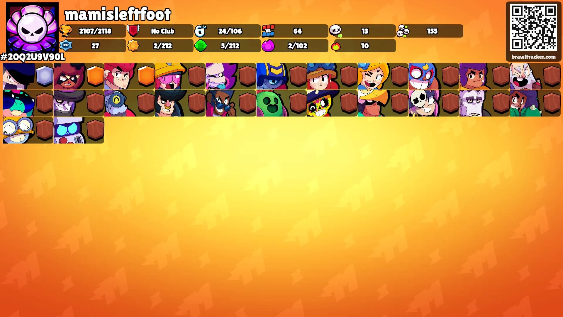 mamisleftfoot's Ranks