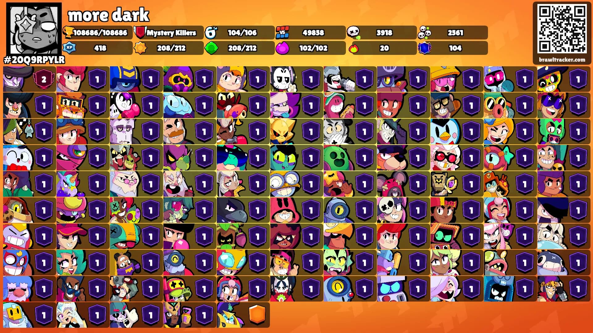 more dark's Ranks
