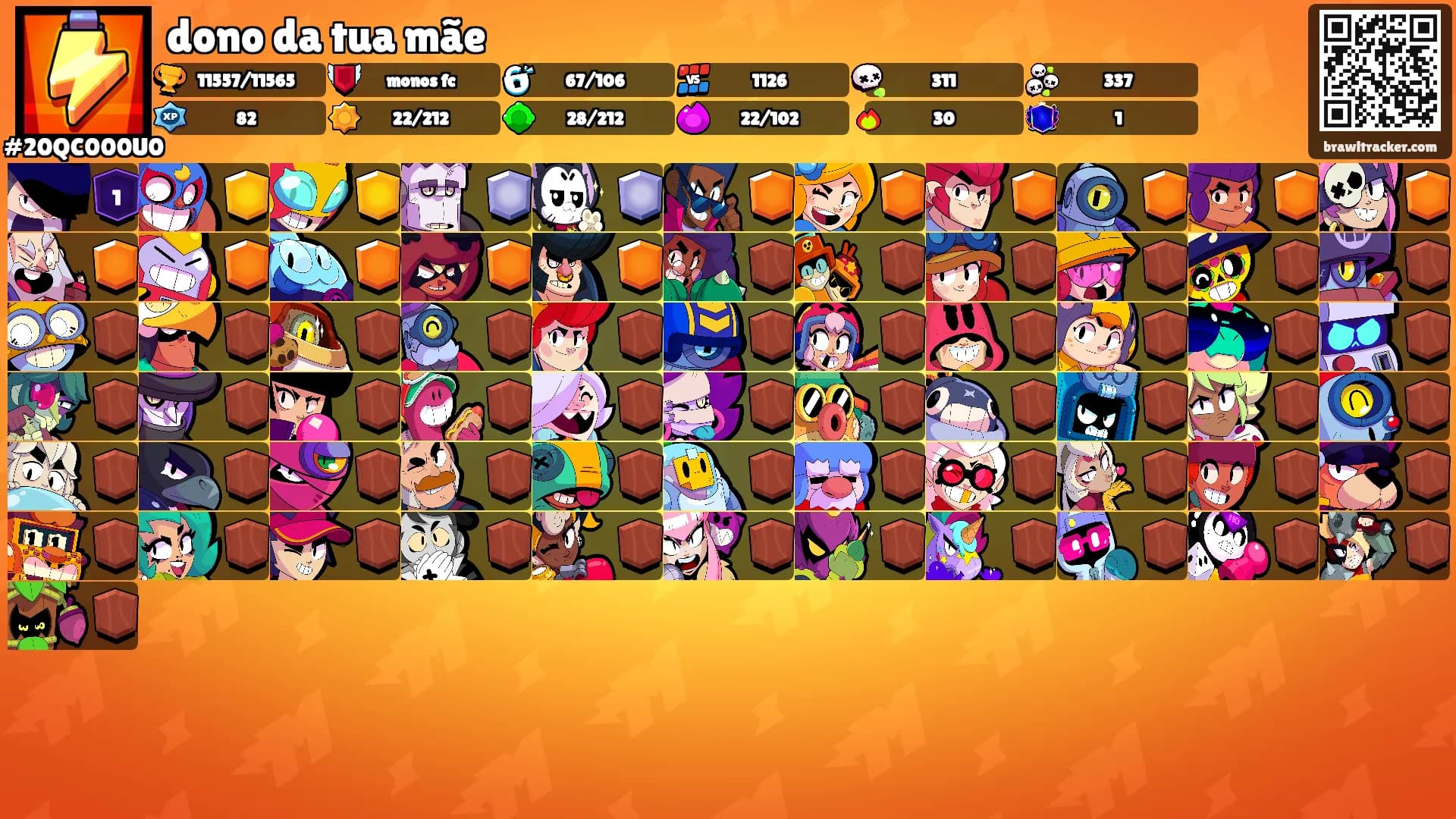 dono da tua mãe's Ranks