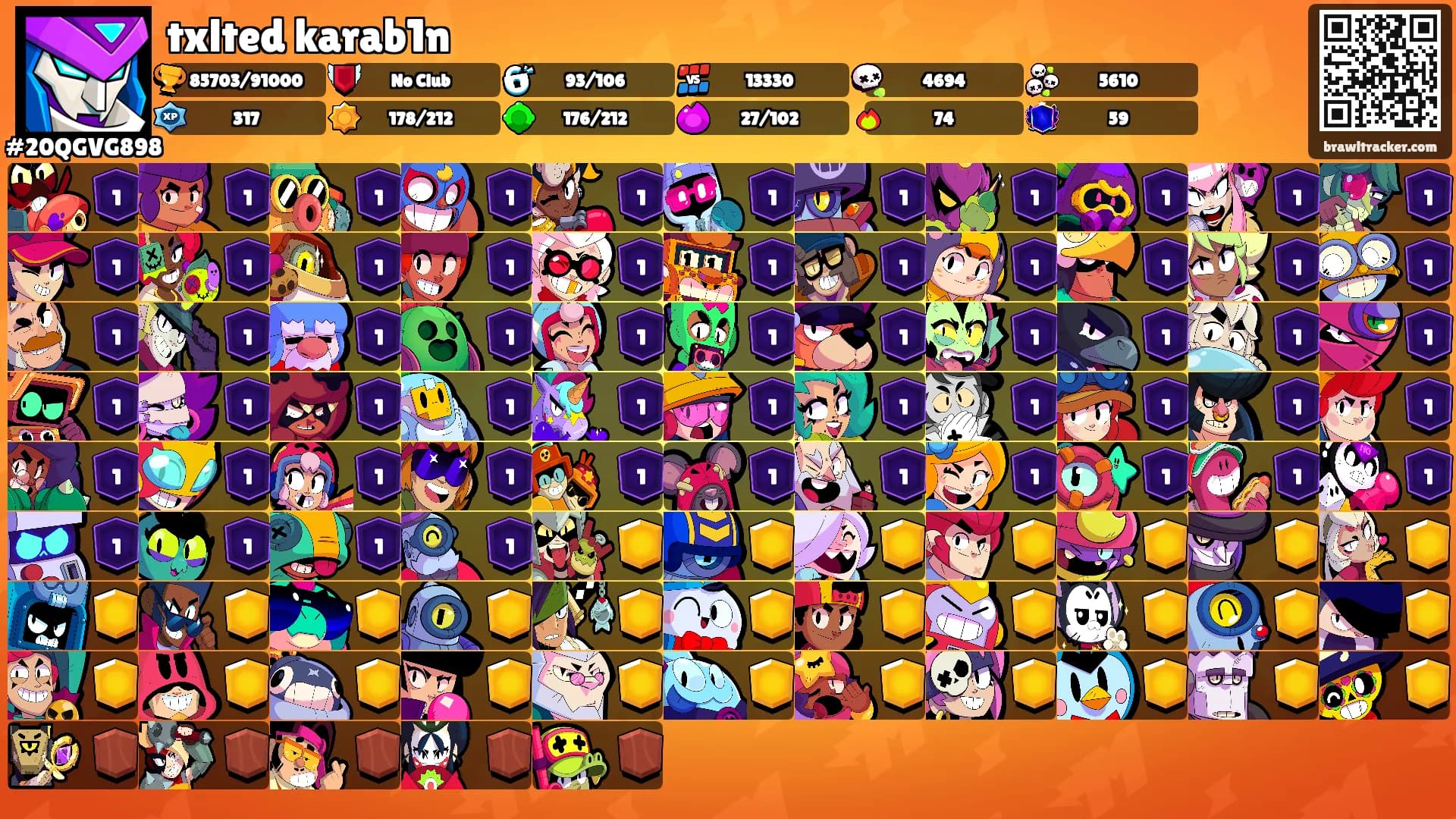 txlted karab1n's Ranks