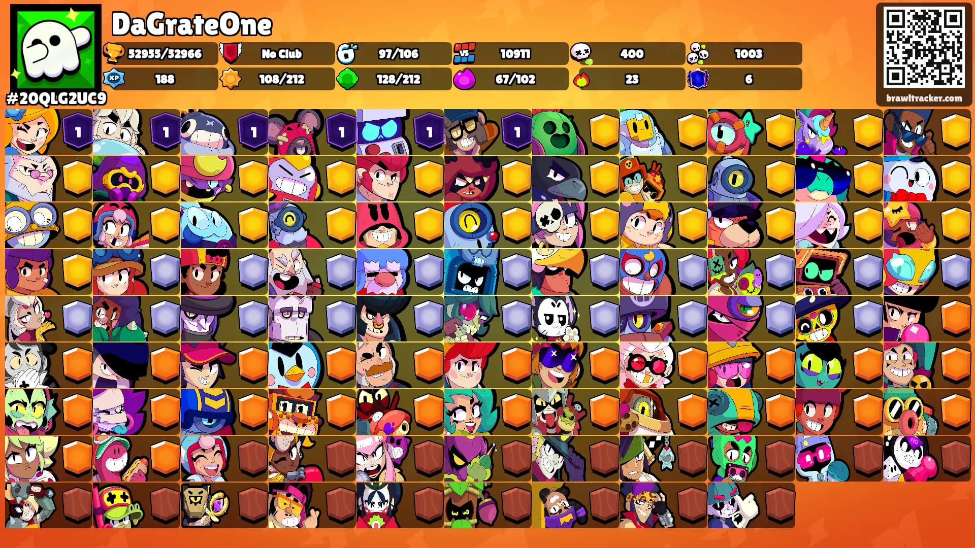 DaGrateOne's Ranks