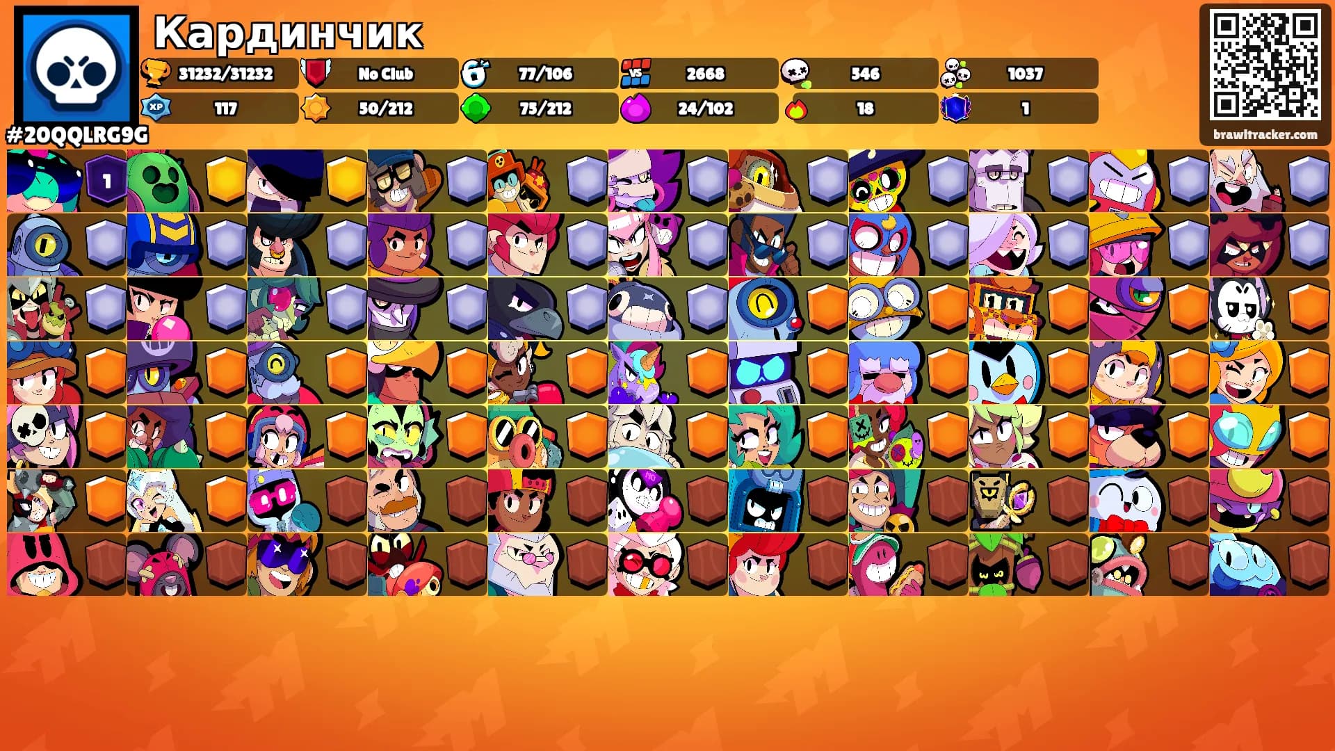 Кардинчик's Ranks