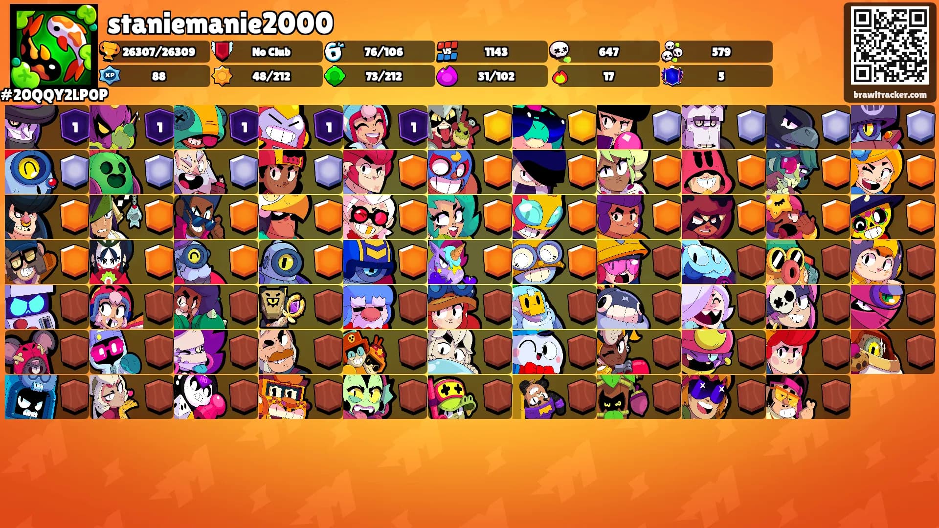 staniemanie2000's Ranks