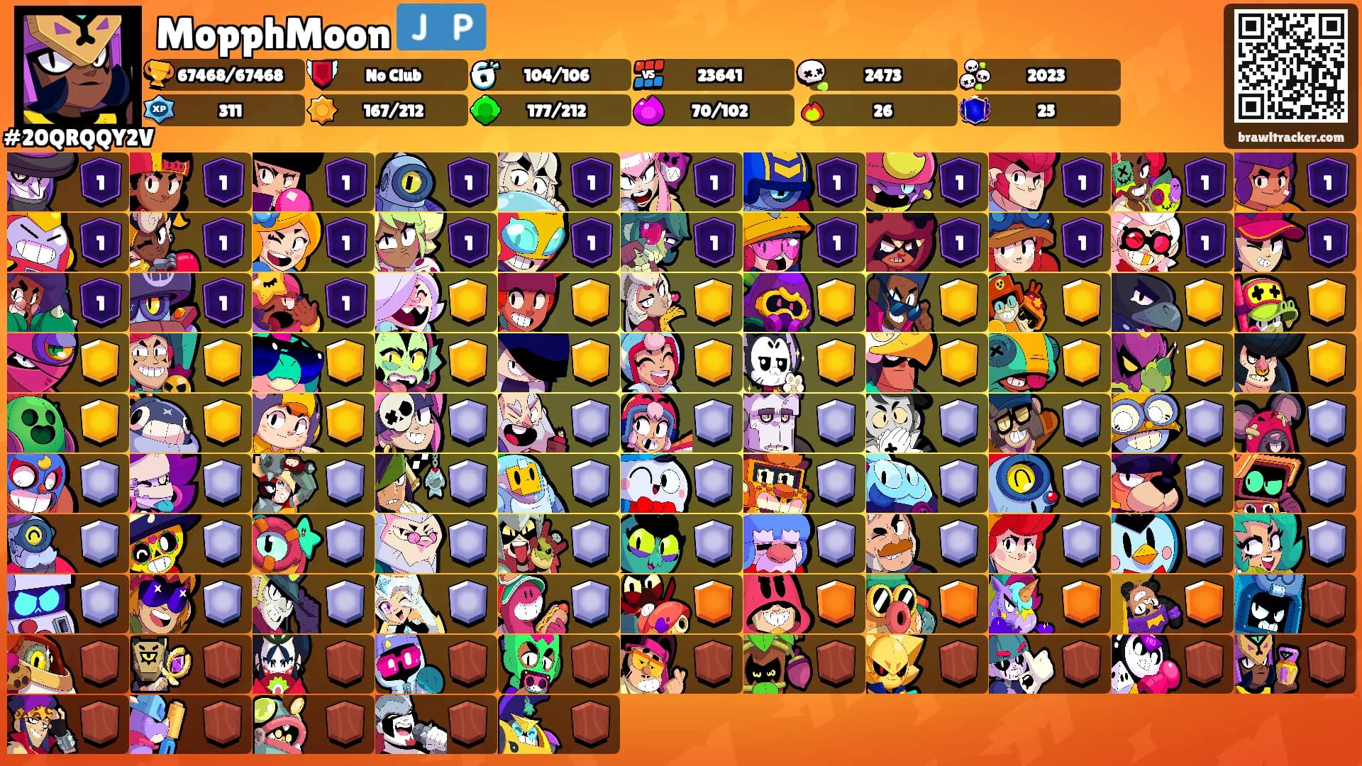MopphMoon 🇯🇵's Ranks
