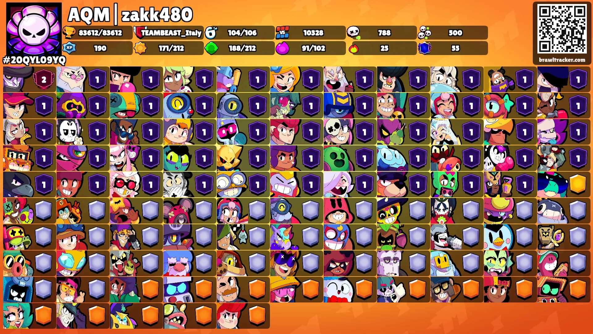 AQM|zakk480's Ranks