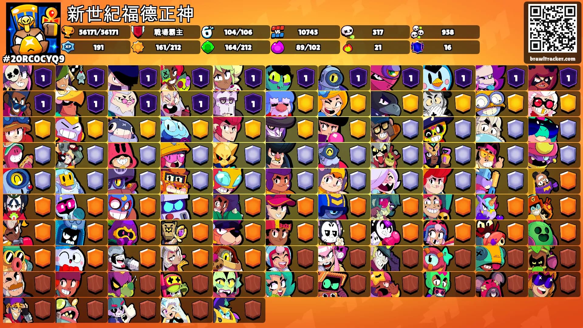 新世紀福德正神's Ranks