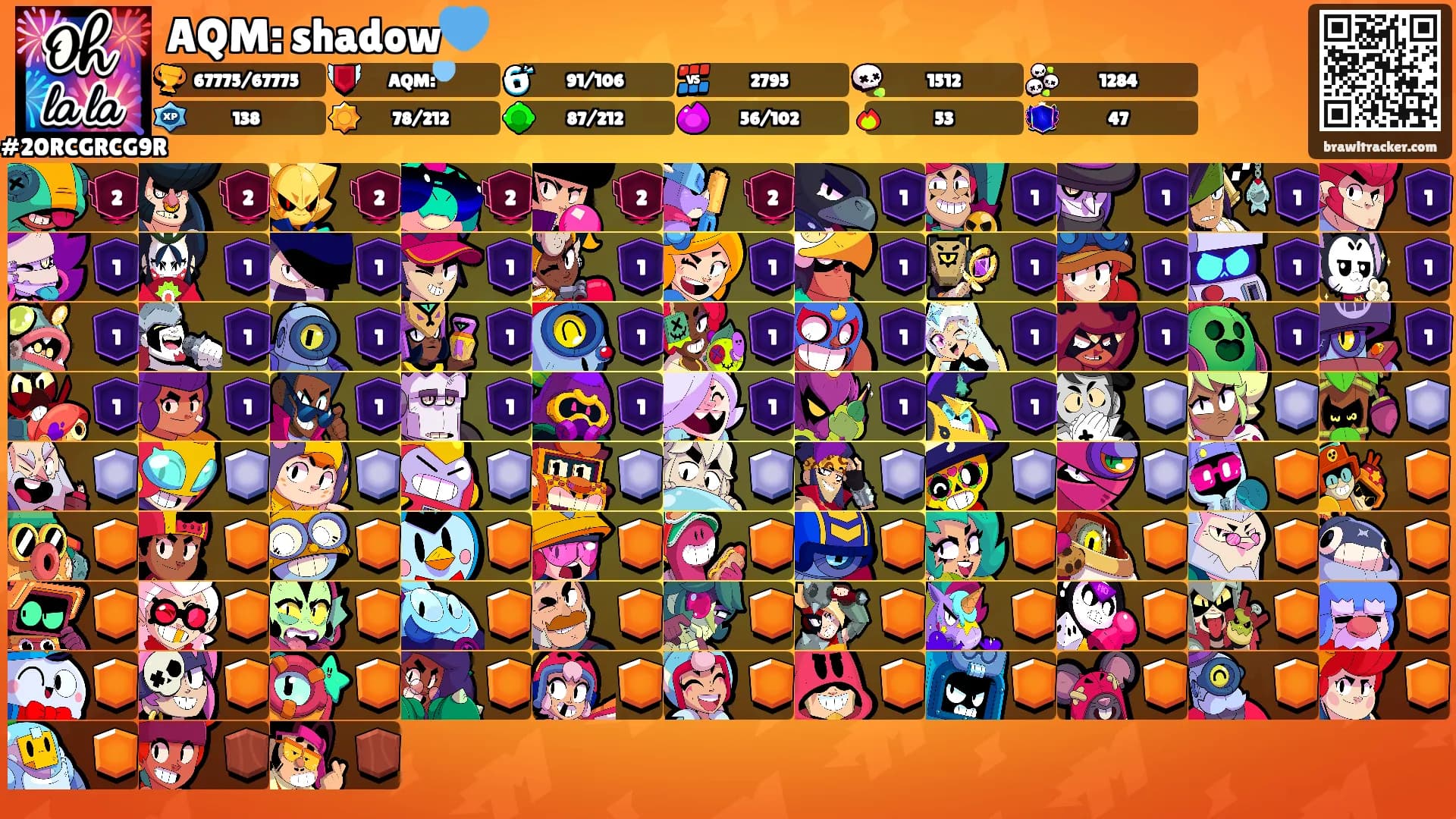 AQM: shadow💙's Ranks