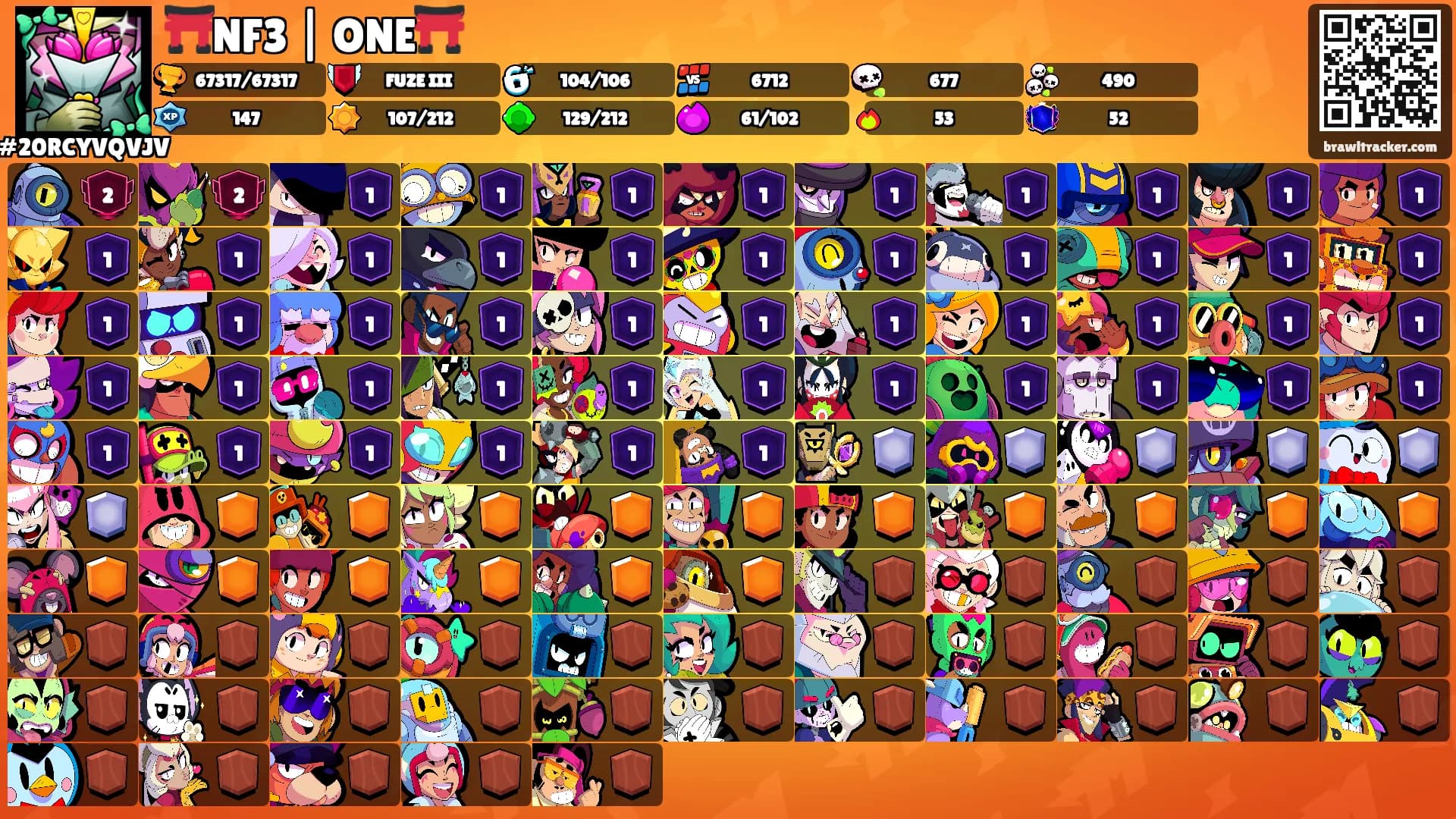 ⛩️NF3 | ONE⛩️'s Ranks
