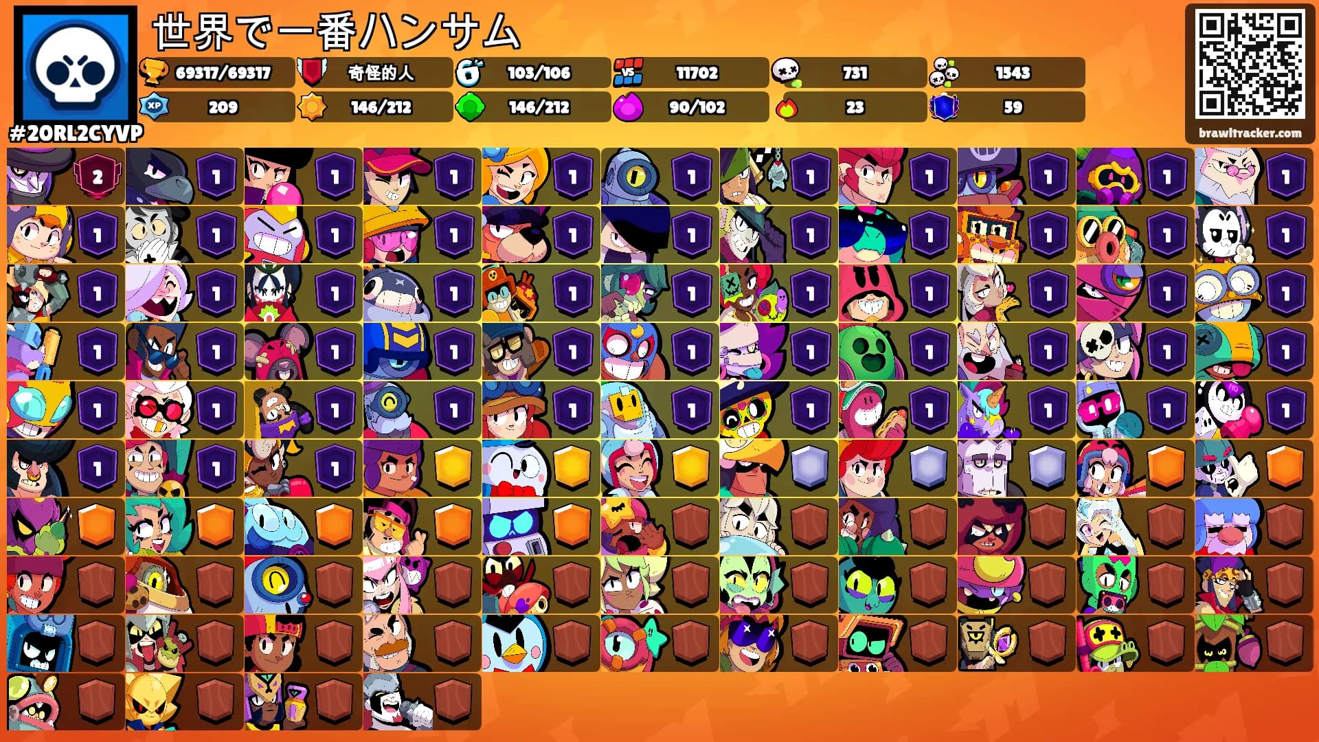 世界で一番ハンサム ⚡️'s Ranks