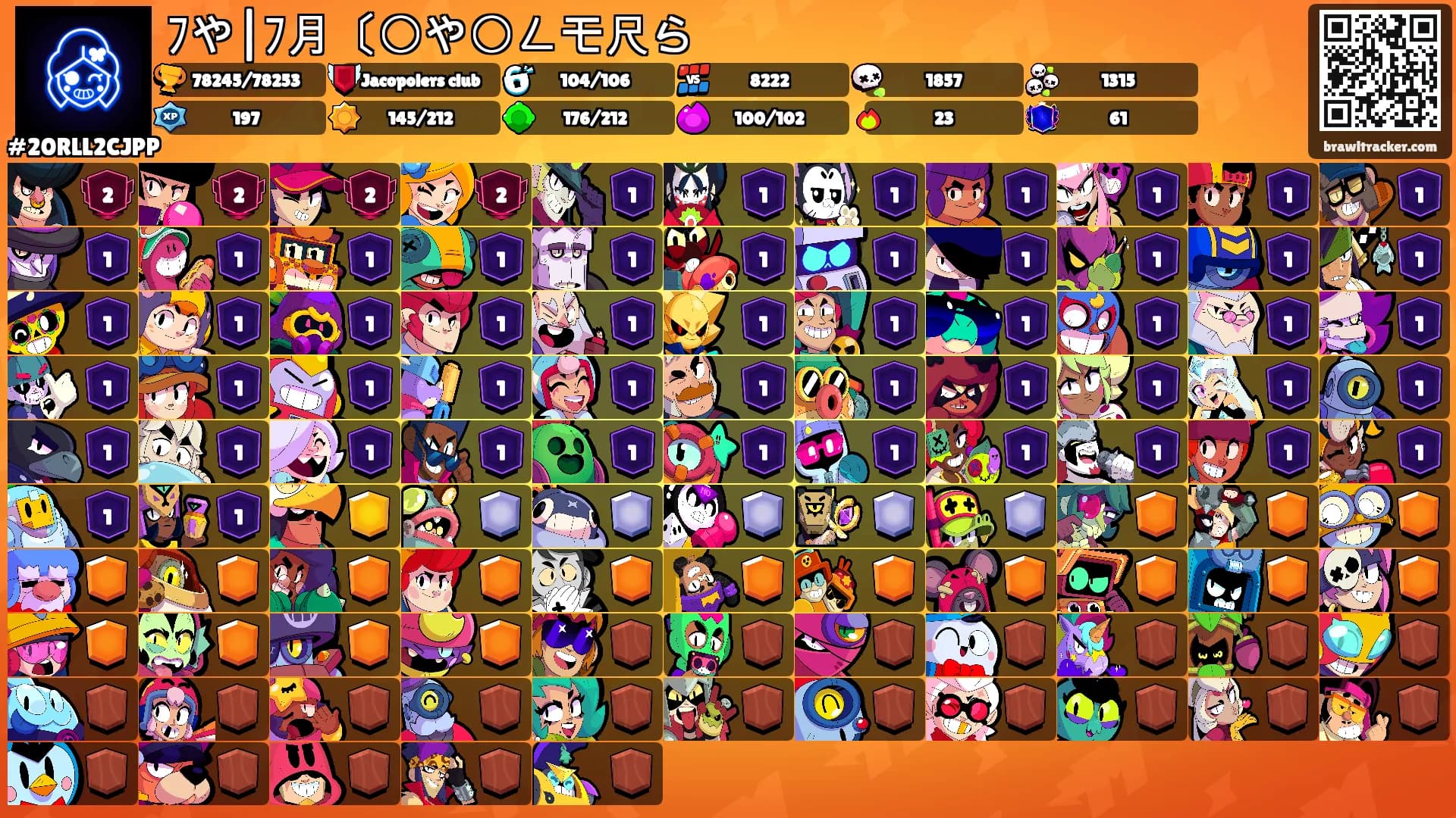 ﾌや|ﾌ月〔〇や〇ㄥモ尺ら's Ranks