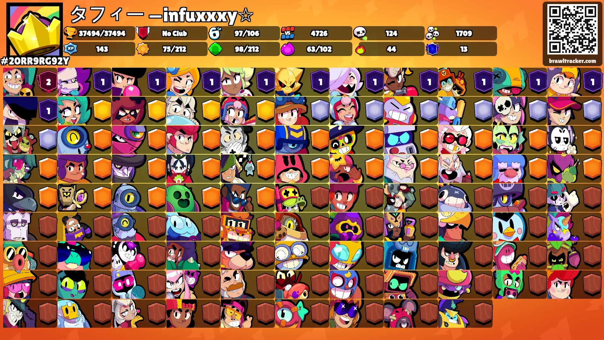 タフィー —infuxxxy☆'s Ranks