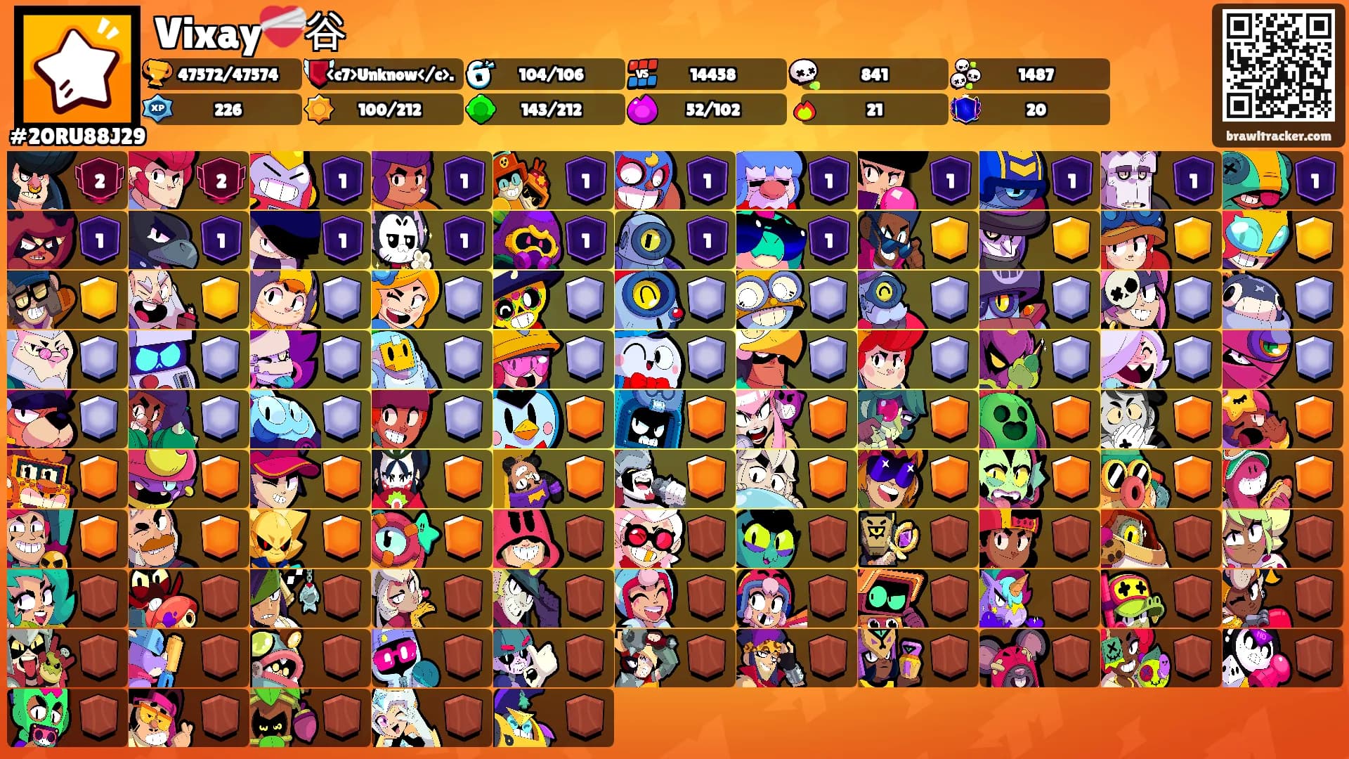 Vixay❤️‍🩹谷's Ranks