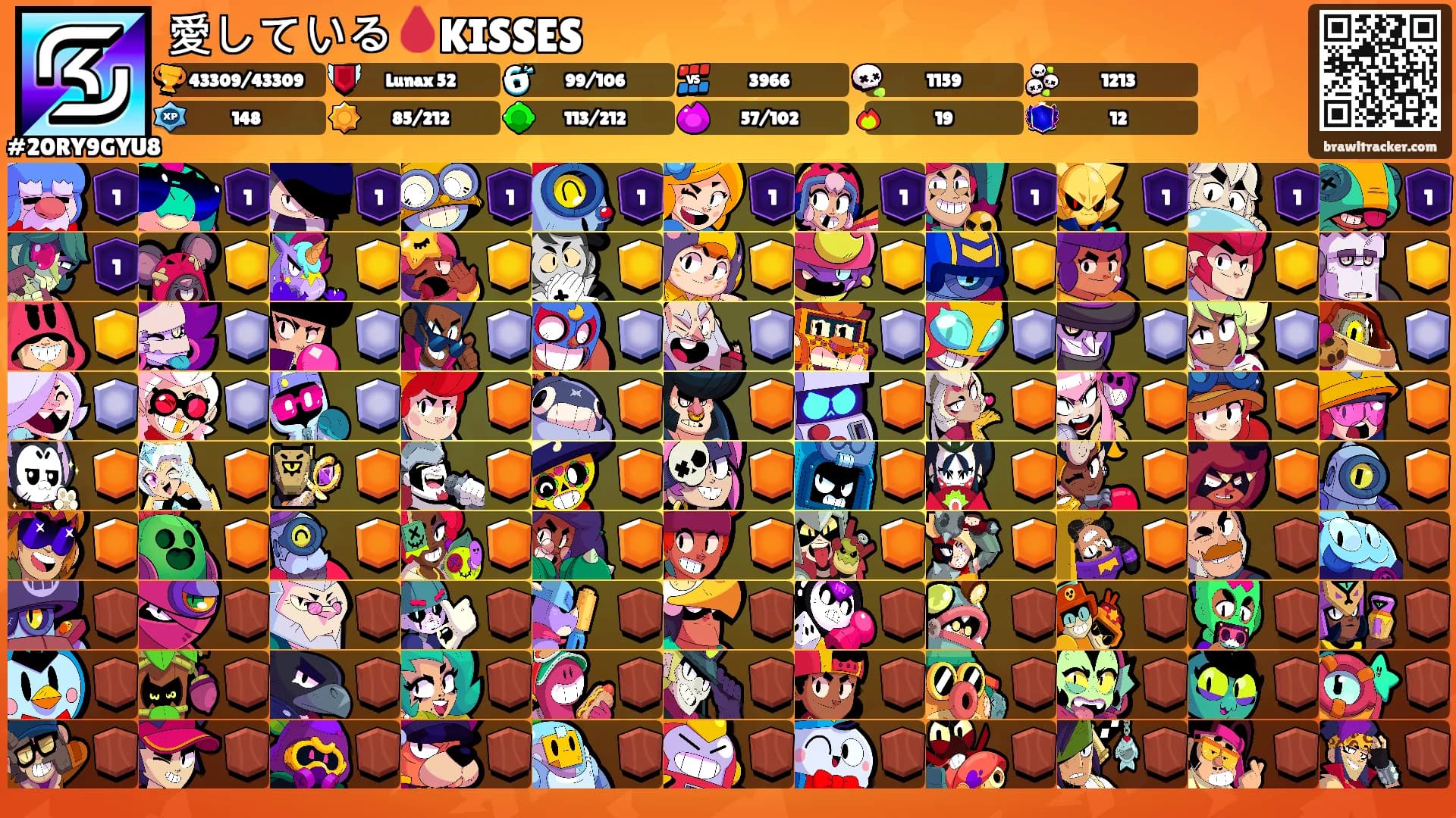 愛している🩸KISSES's Ranks