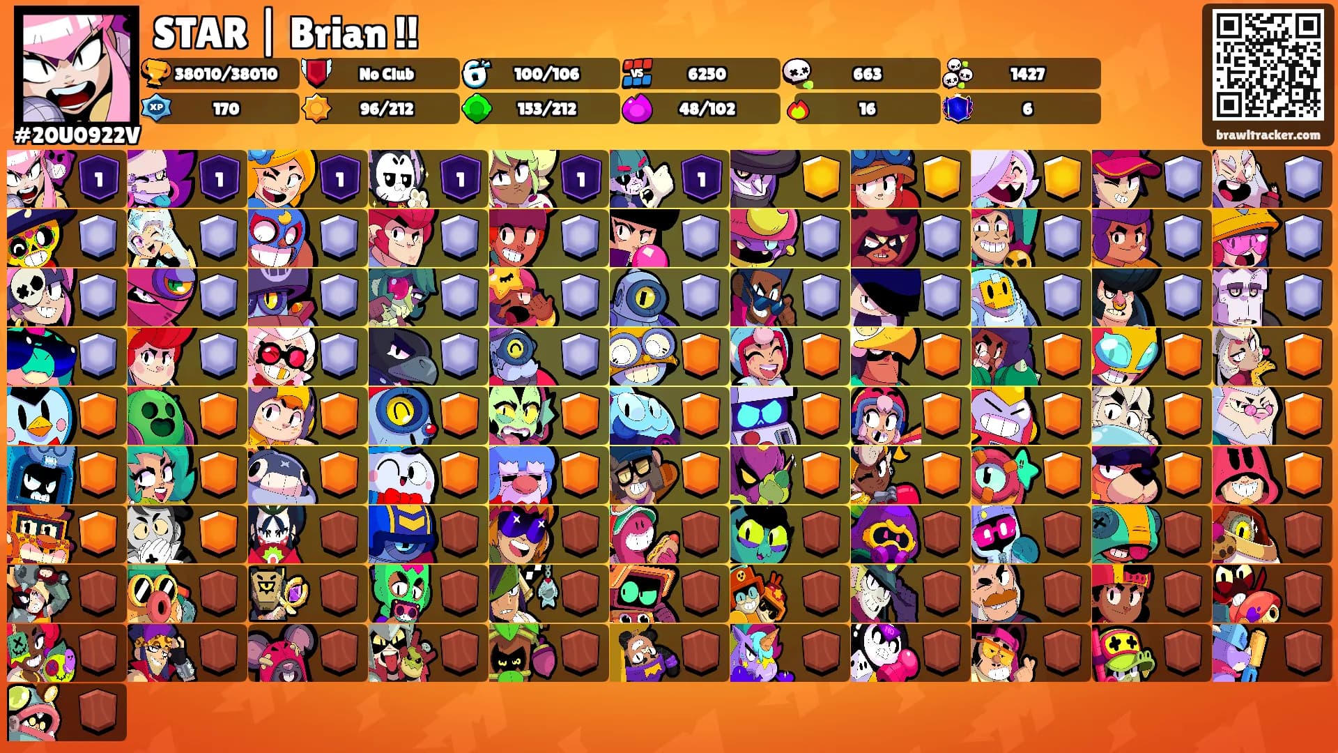 STAR | Brian !!'s Ranks
