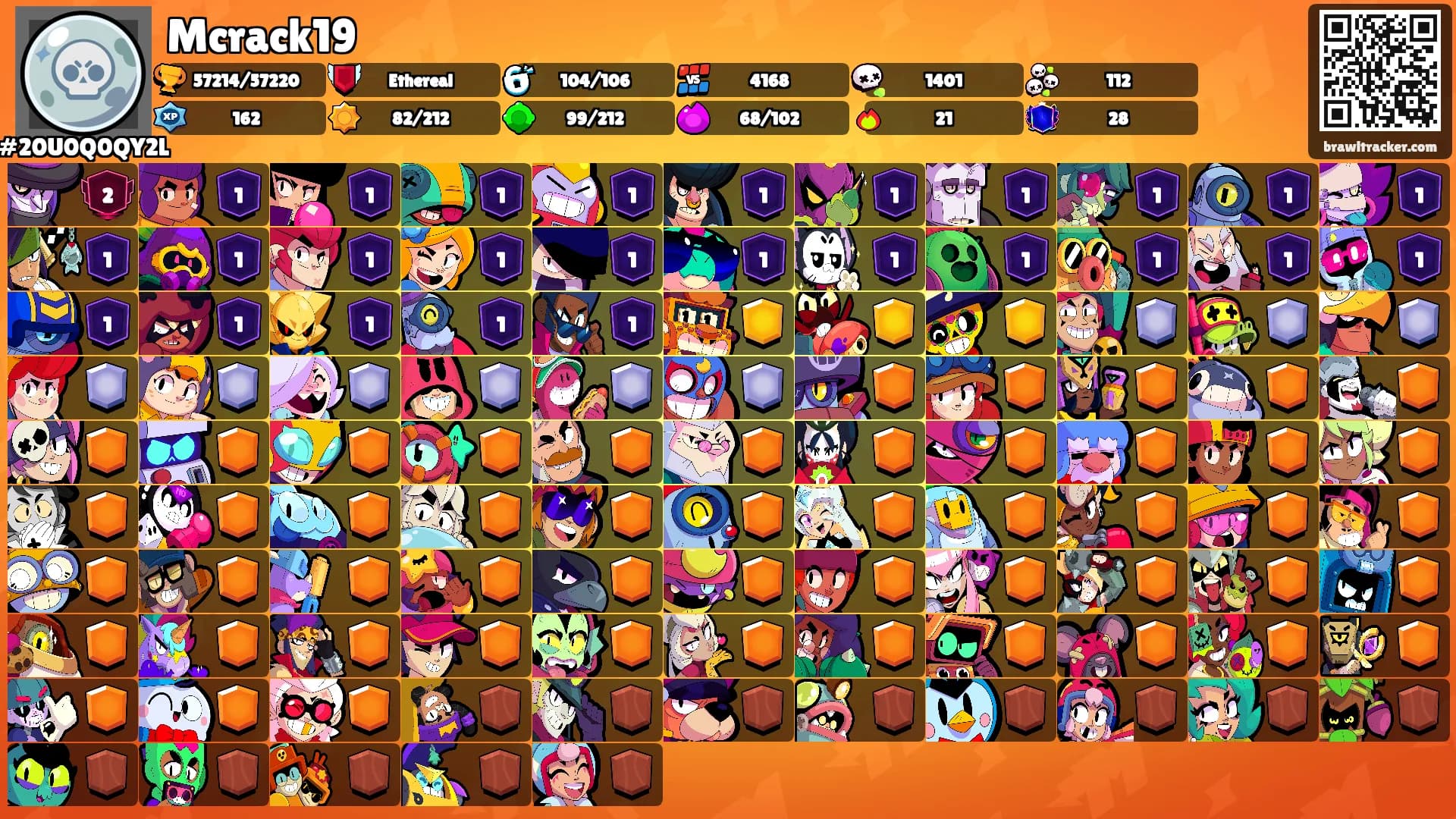 Mcrack19's Ranks