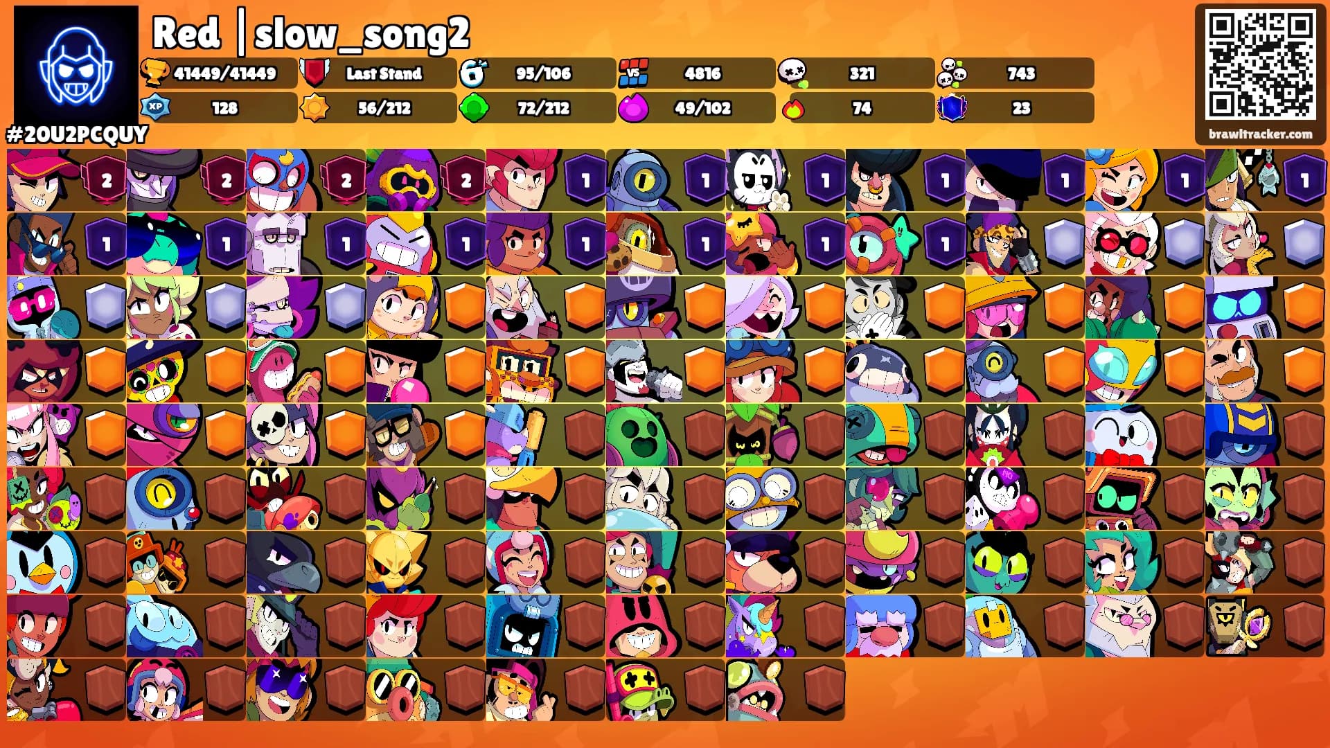 Red |slow_song2's Ranks