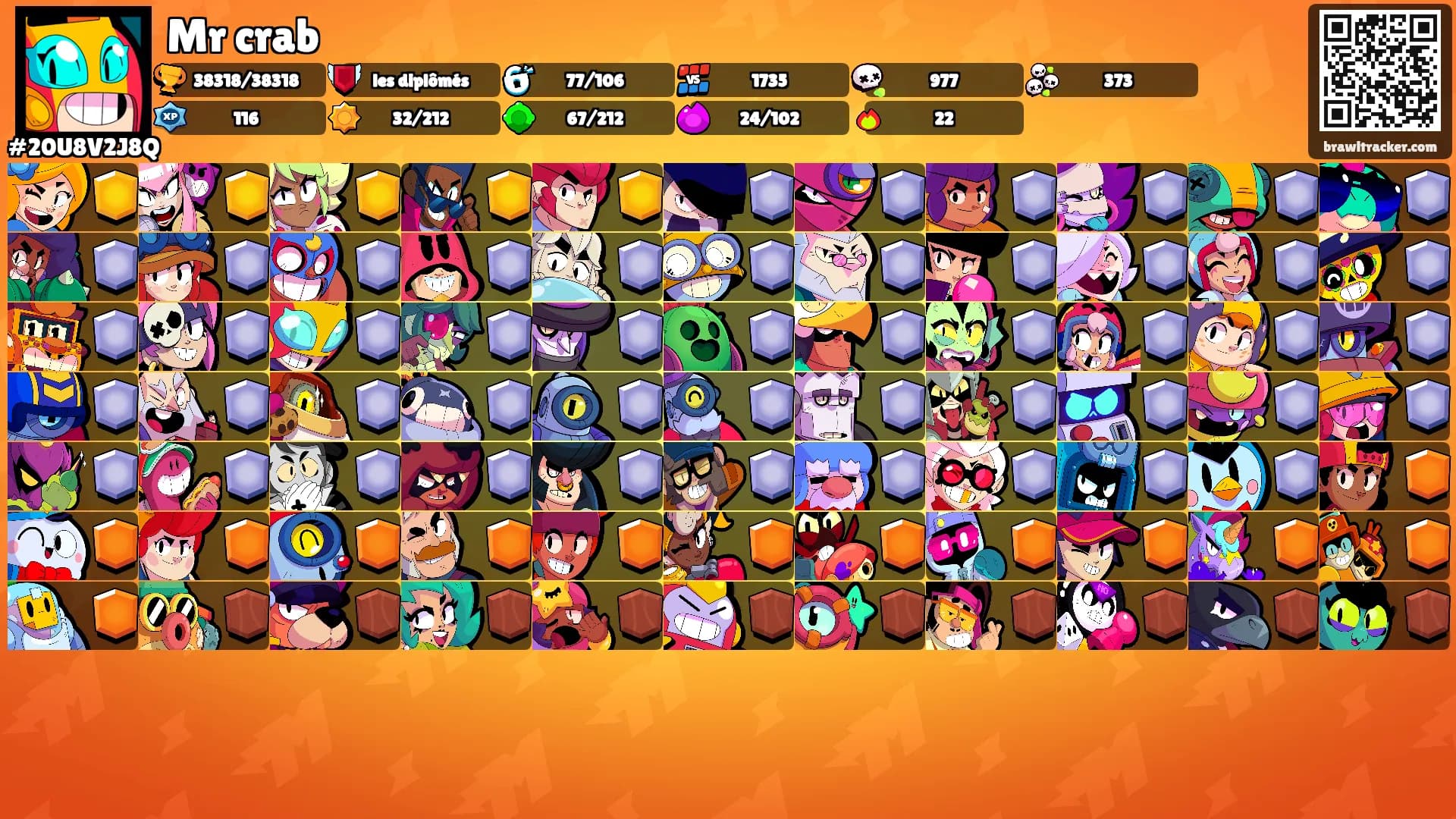 Mr crab's Ranks