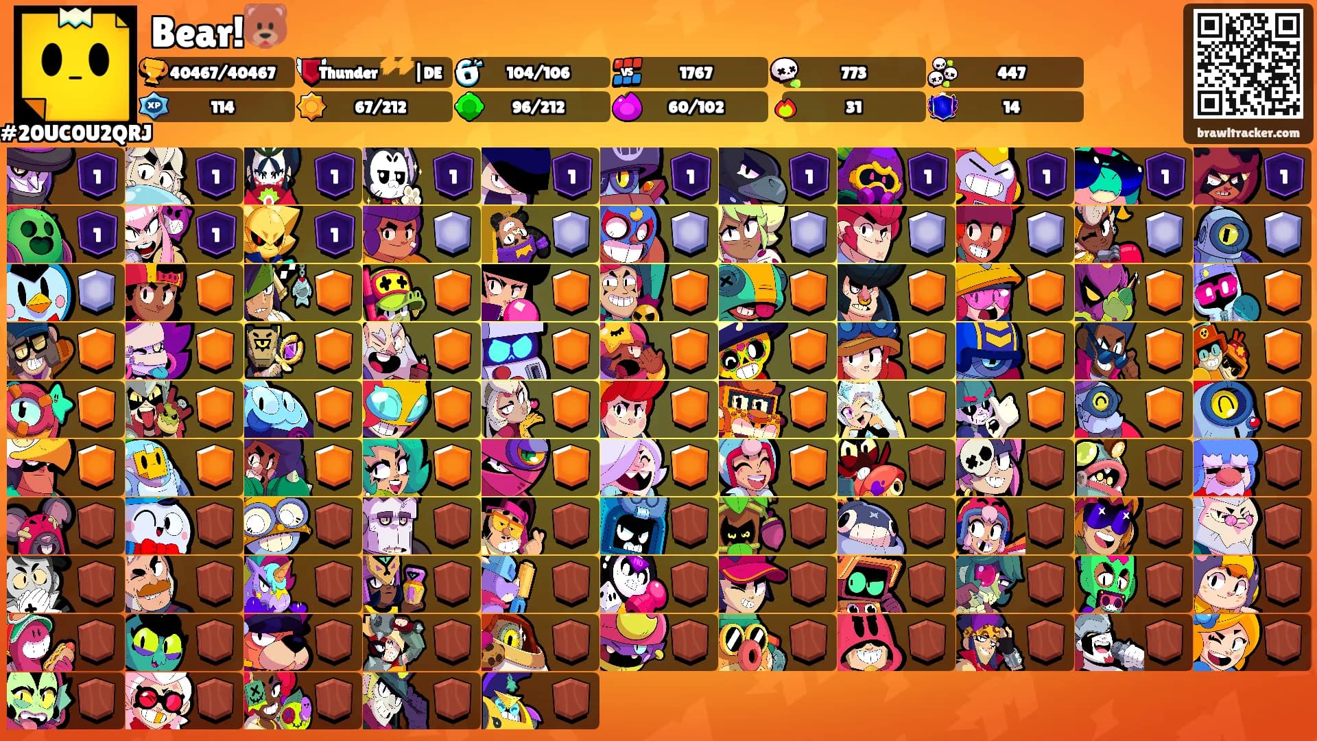 Bear!🐻's Ranks