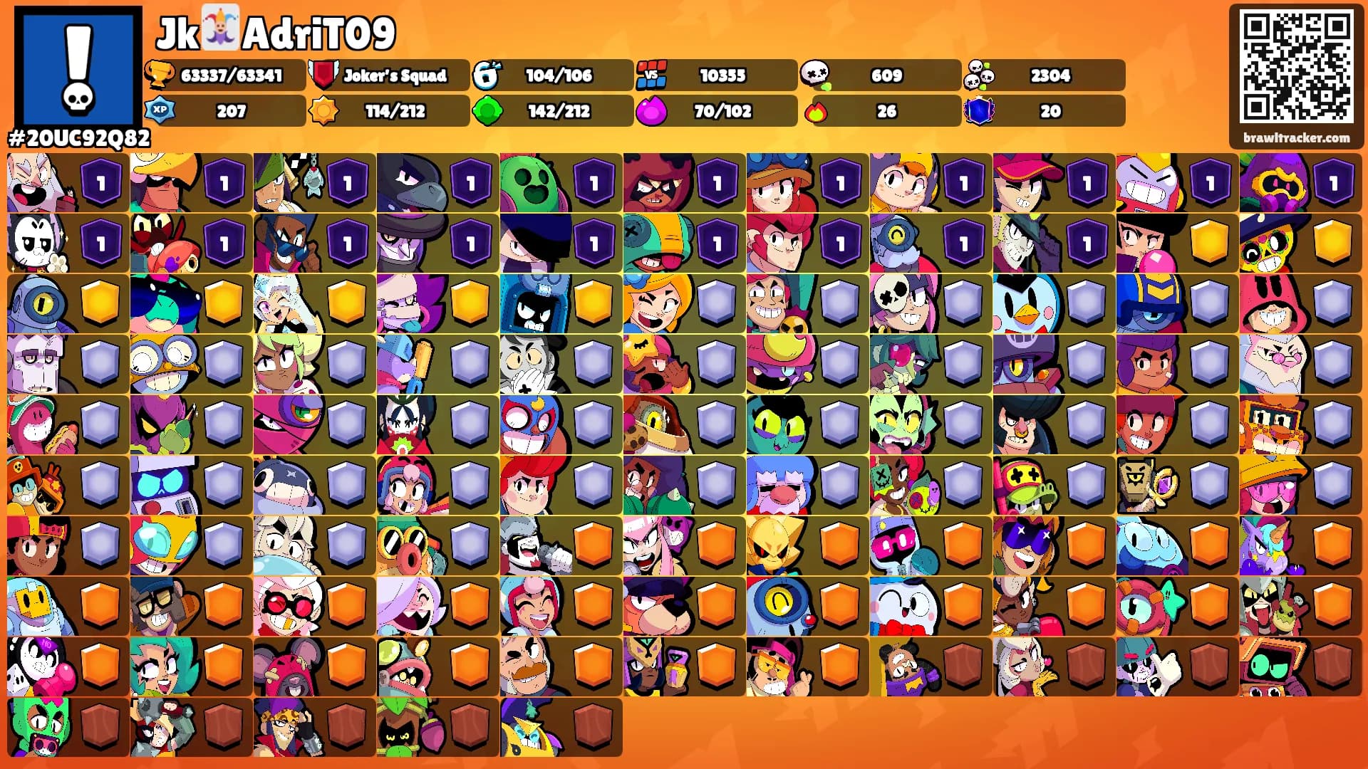 Jk🃏AdriT09's Ranks